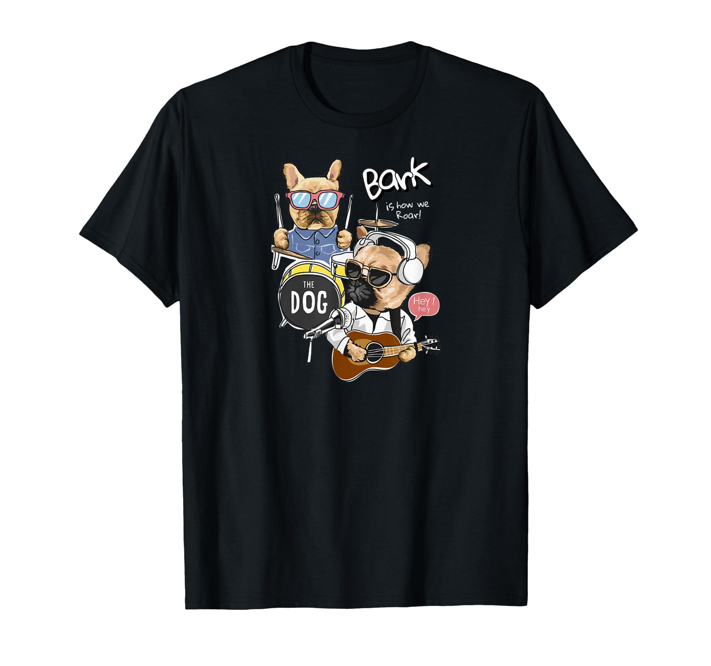 Bark Band Meme Funny Dog Musician T-Shirt - Aesthetic Graphic for Adults - T-Shirt, Sweatshirt, Hoodie