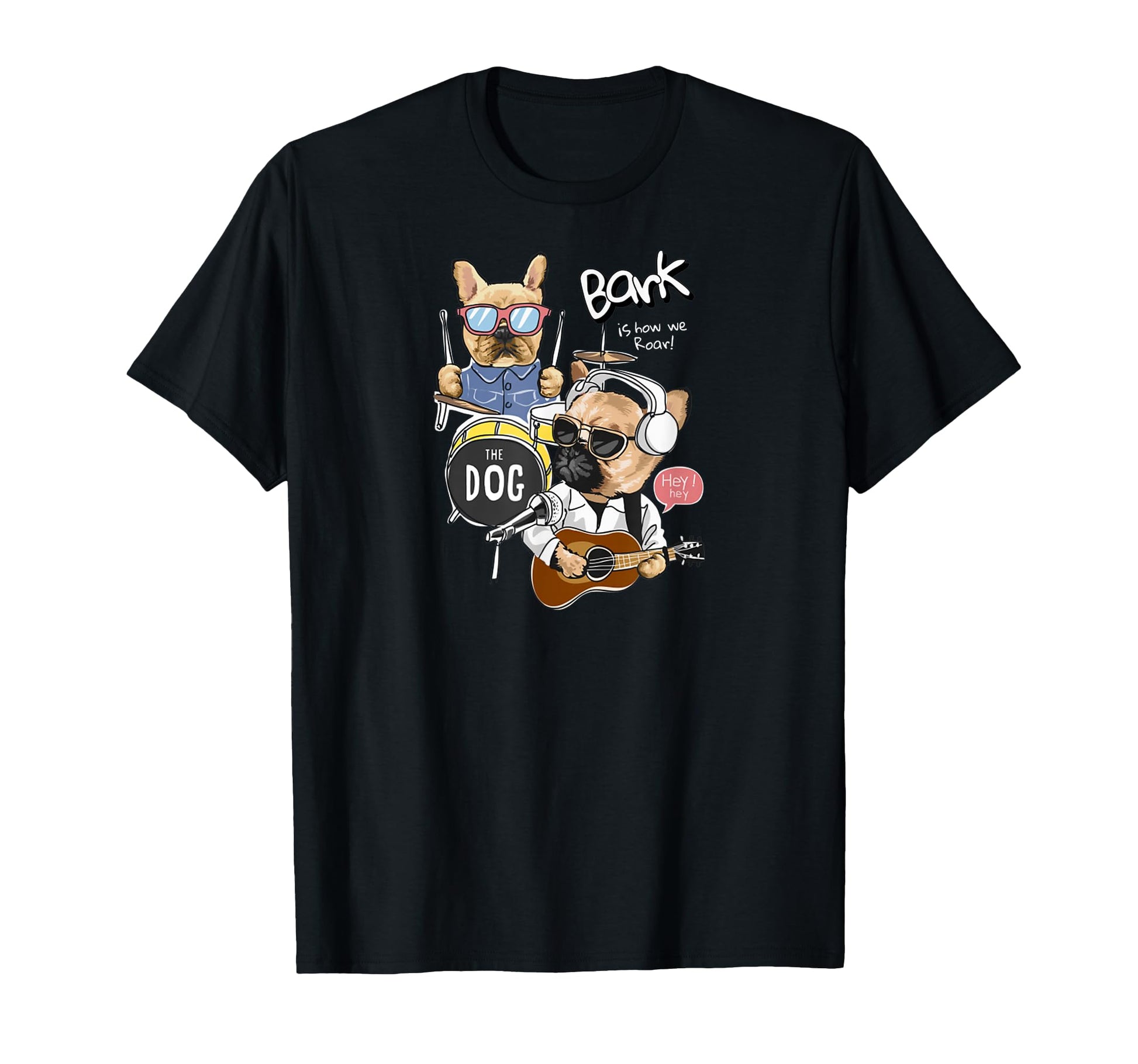 Bark Band Meme Funny Dog Musician T-Shirt - Aesthetic Graphic for Adults - T-Shirt, Sweatshirt, Hoodie