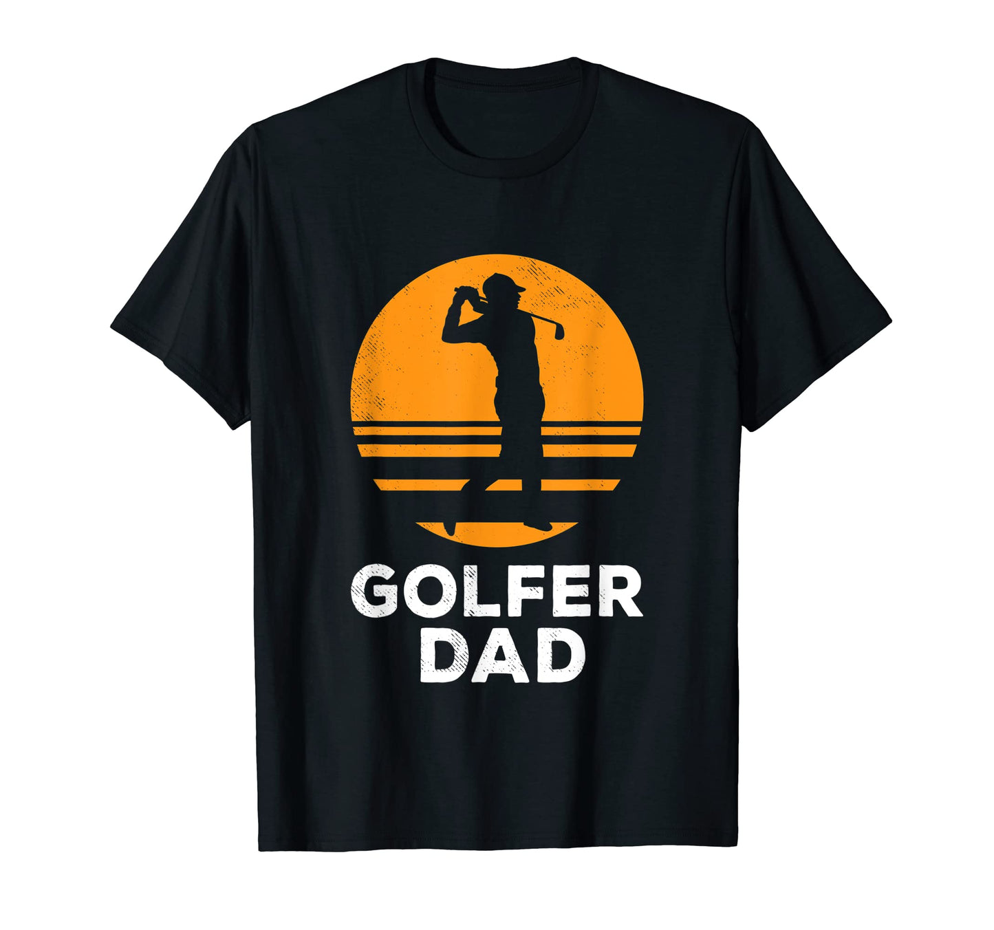 Golf Sunset Art Theme Mixed Dad And T-Shirt - Trendy Graphic Men Women - T-Shirt, Sweatshirt, Hoodie
