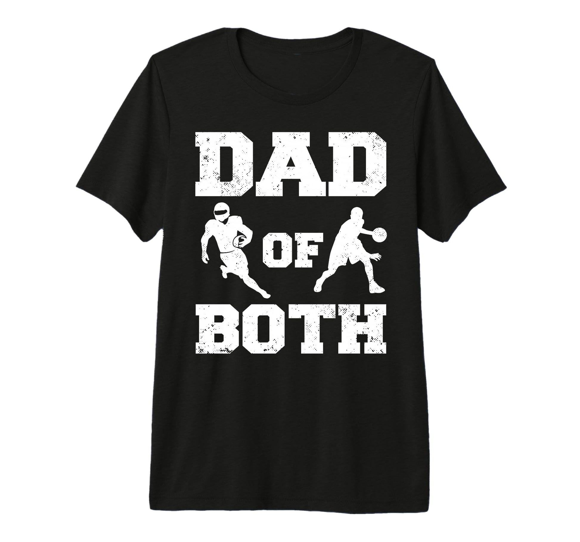 Mens Dad Both Funny Football T-Shirt - Aesthetic Graphic Men Women - T-Shirt, Sweatshirt, Hoodie