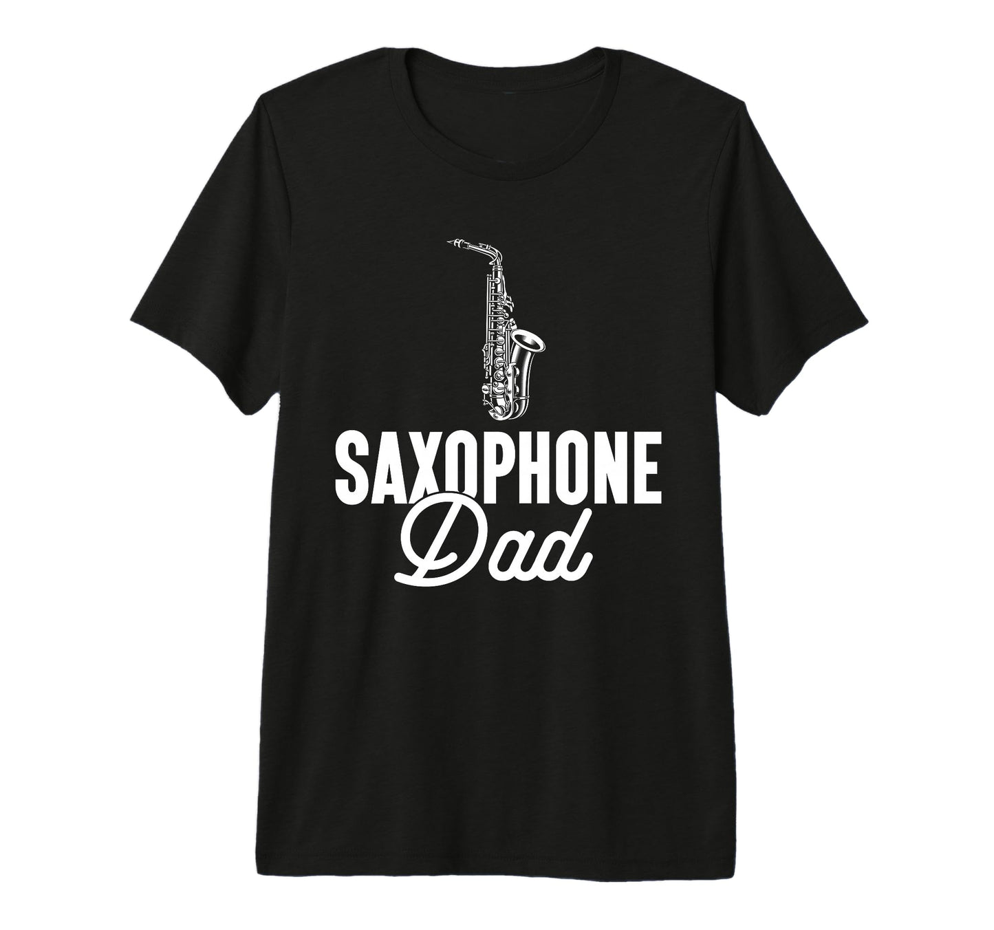 Mens Saxophonist Saxophone Dad Fathers T-Shirt - Unique Graphic for Adults - T-Shirt, Sweatshirt, Hoodie