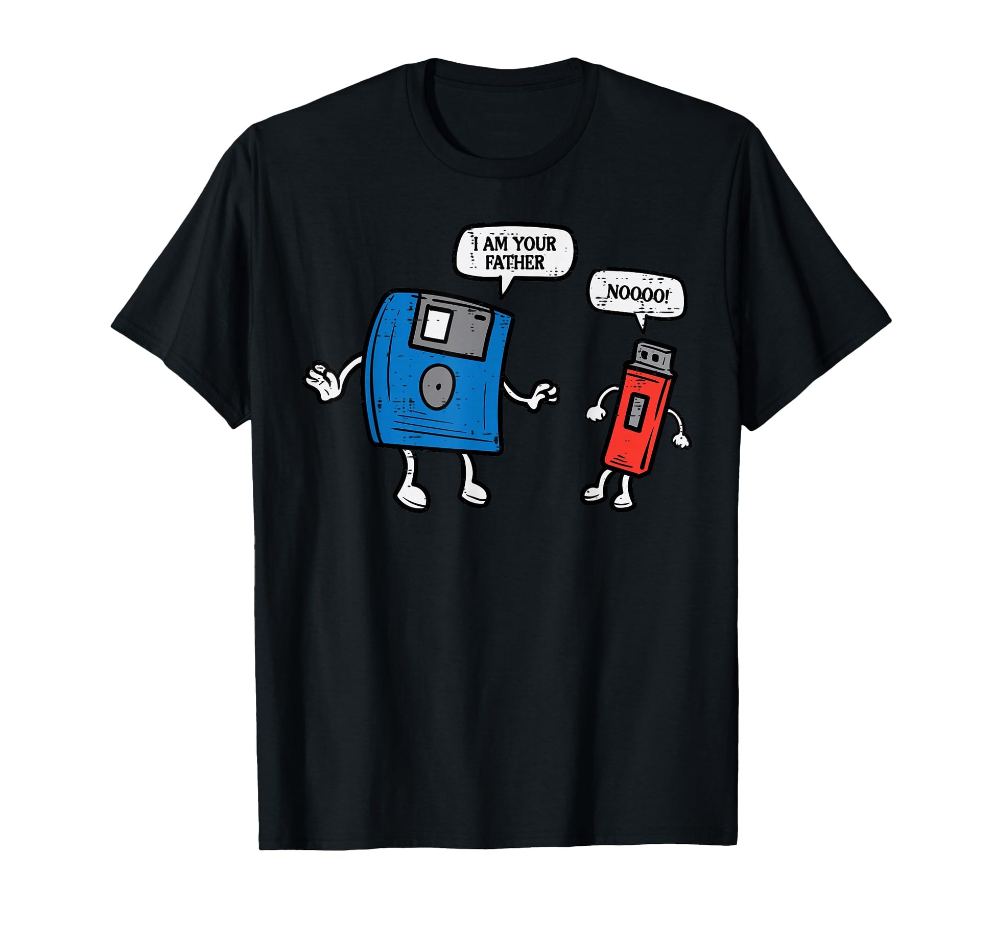 Floppy Disk Usb Drive Im Your Father T-Shirt - Minimalist Print Men Women - T-Shirt, Sweatshirt, Hoodie