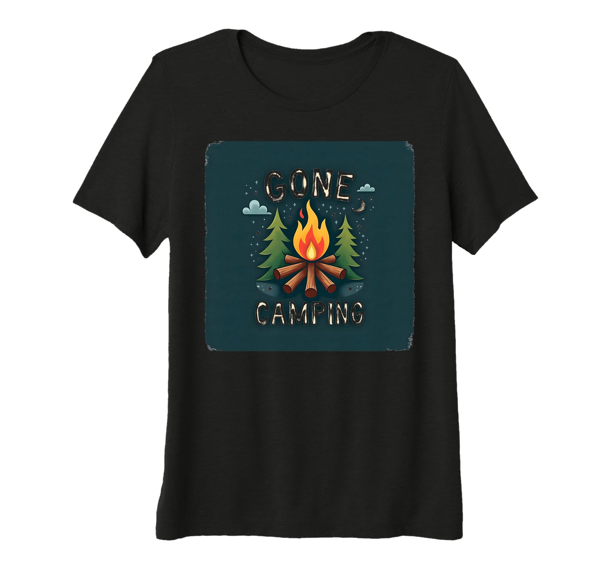 Gone Camping Dad Life Is Good Outdoor T-Shirt - Minimalist Print Men Women - T-Shirt, Sweatshirt, Hoodie