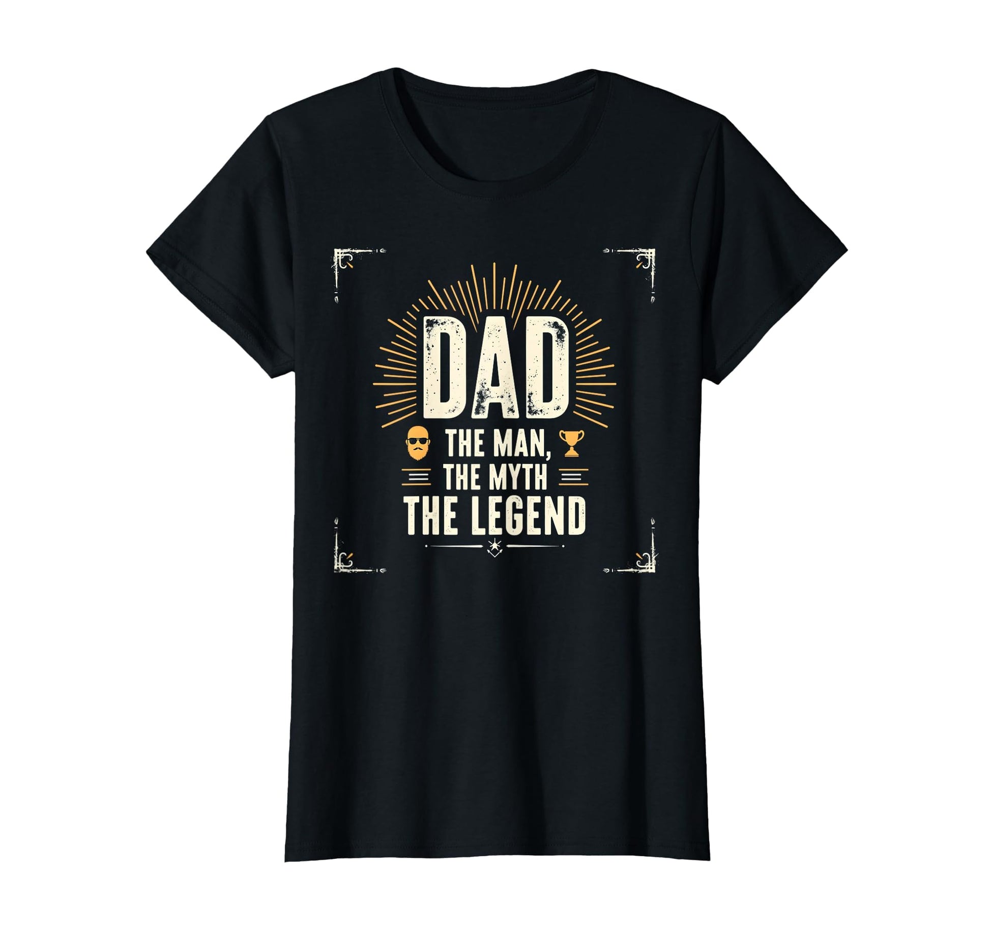 Dad Myth Legend T-Shirt - Fun Novelty Design for Adults - T-Shirt, Sweatshirt, Hoodie