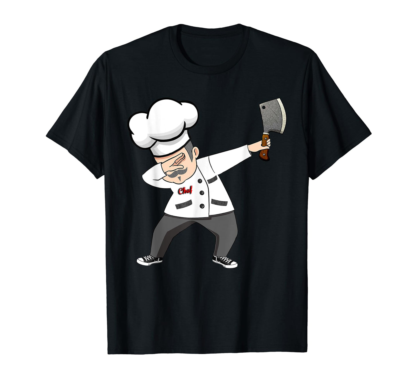 Funny Dabbing Chef Dab Chef Dad Gift T-Shirt - Graphic Print for Adults - T-Shirt, Sweatshirt, Hoodie