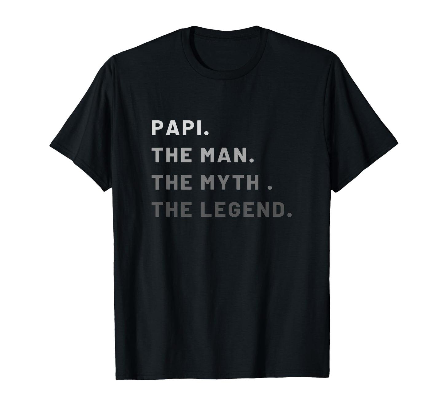 Mens Dad Gift Myth Legend Love T-Shirt - Minimalist Print Unisex - T-Shirt, Sweatshirt, Hoodie