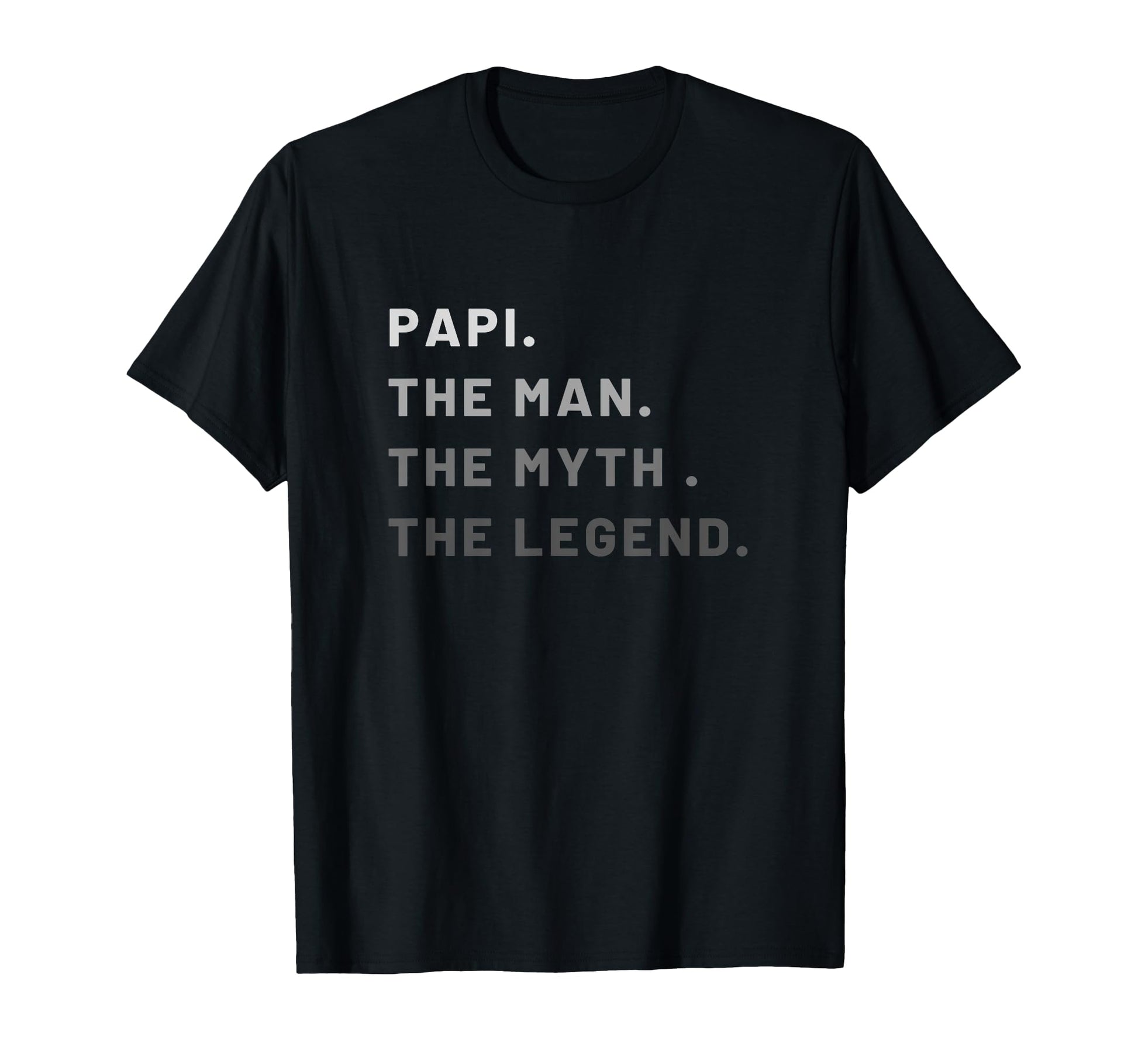 Mens Dad Gift Myth Legend Love T-Shirt - Minimalist Print Unisex - T-Shirt, Sweatshirt, Hoodie