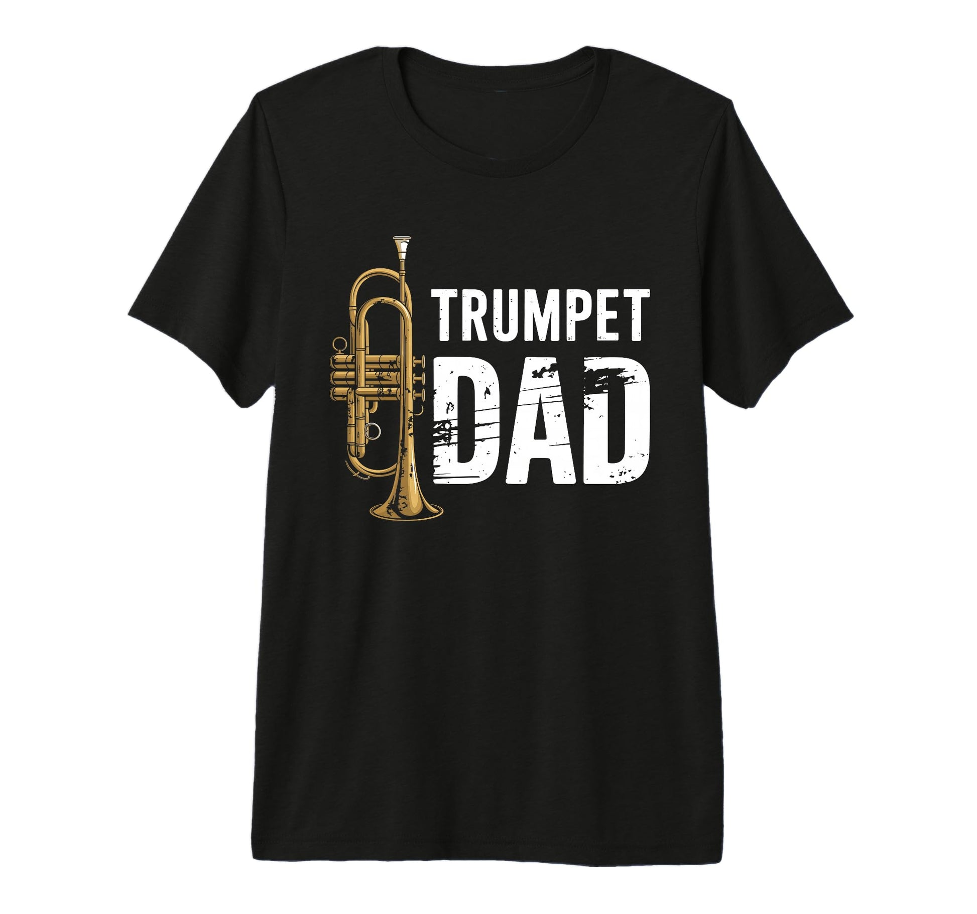 Mens Trumpet Player Dad Trumpeter Father T-Shirt - Graphic Print Men Women - T-Shirt, Sweatshirt, Hoodie