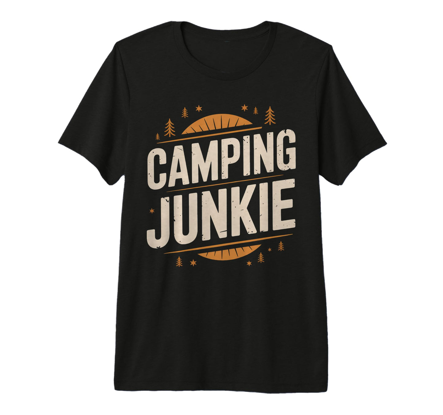 Funny Camping Junkie Outdoor T-Shirt - Streetwear Style Men Women - T-Shirt, Sweatshirt, Hoodie