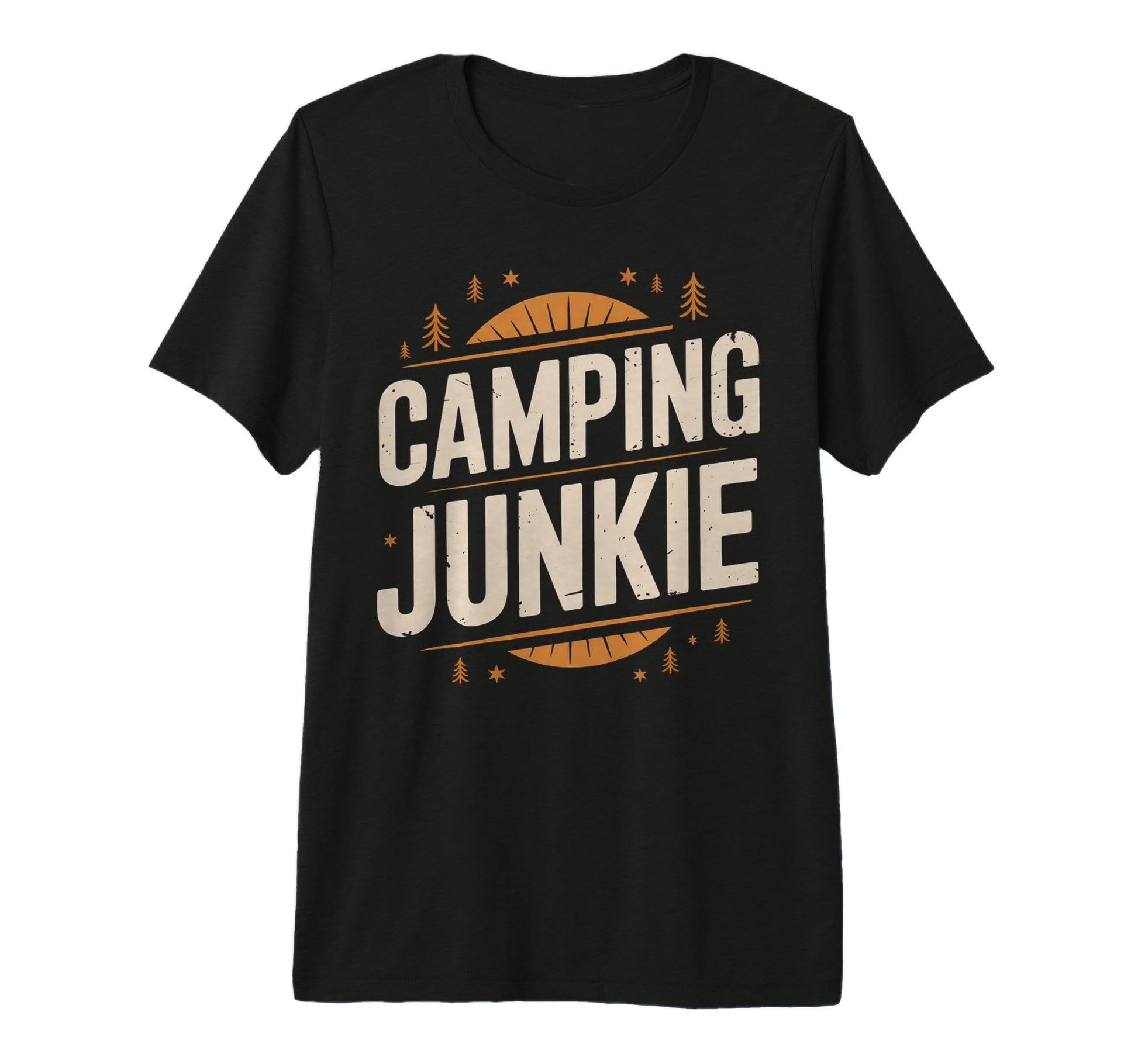 Funny Camping Junkie Outdoor T-Shirt - Streetwear Style Men Women - T-Shirt, Sweatshirt, Hoodie