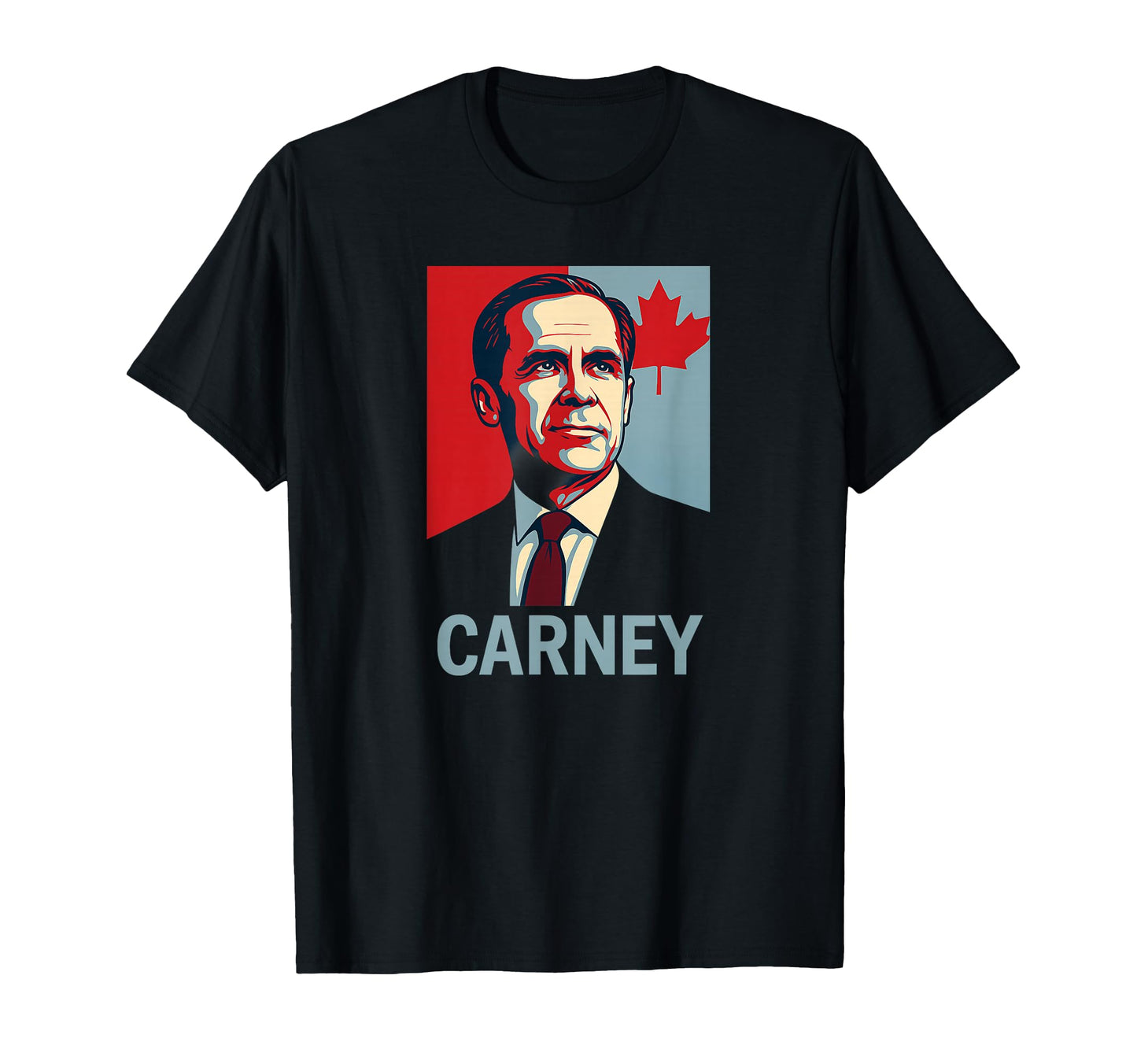 Mark Carney Pop Art Canadian Prime Minister T-Shirt - Graphic Print Unisex - T-Shirt, Sweatshirt, Hoodie