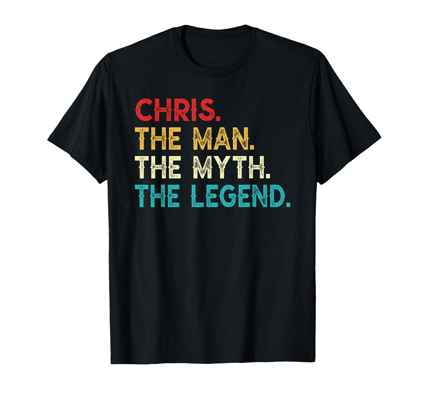 Chris Myth Legend Funny Chris T-Shirt - Custom Art Print Unisex - T-Shirt, Sweatshirt, Hoodie