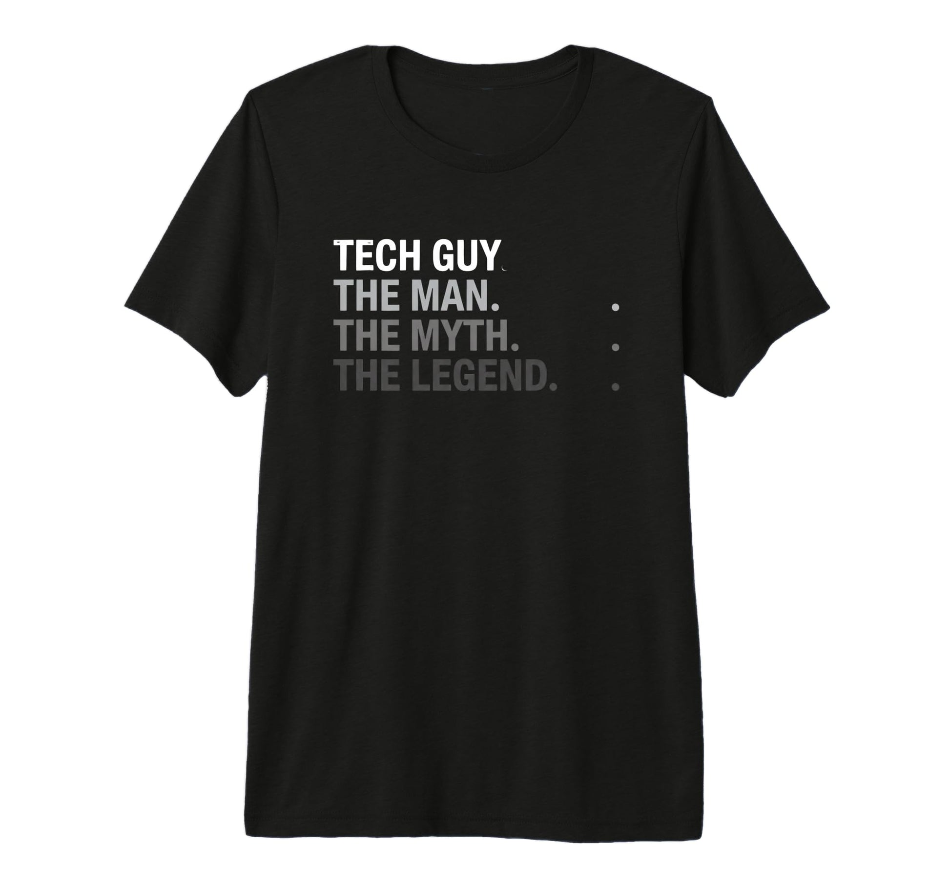 Dad Tech Guy Dad Myth Legend Funny Fath T-Shirt - Graphic Print for Adults - T-Shirt, Sweatshirt, Hoodie