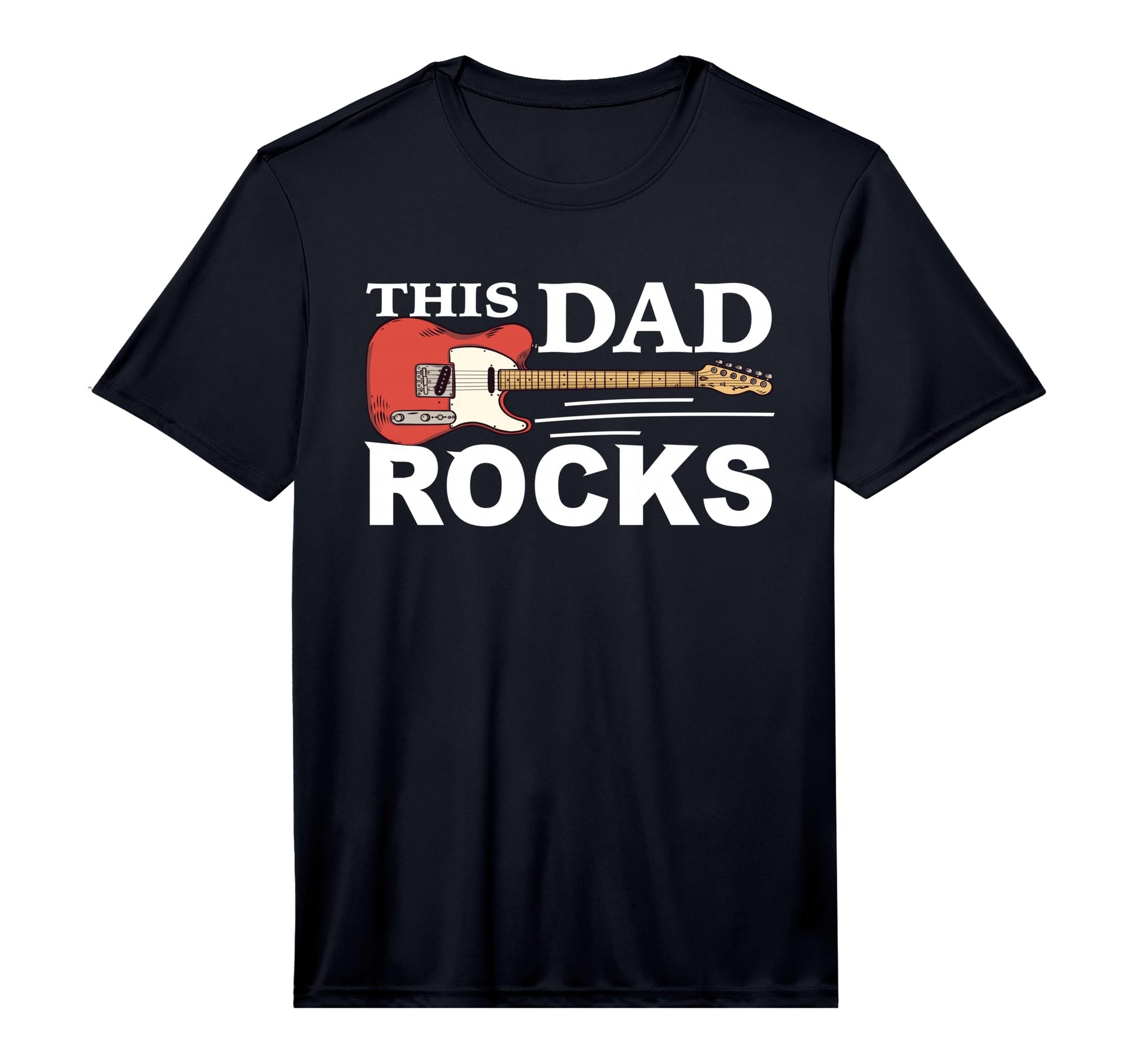 This Dad Rocks Guitar Old Rockers T-Shirt - Aesthetic Graphic for Adults - T-Shirt, Sweatshirt, Hoodie
