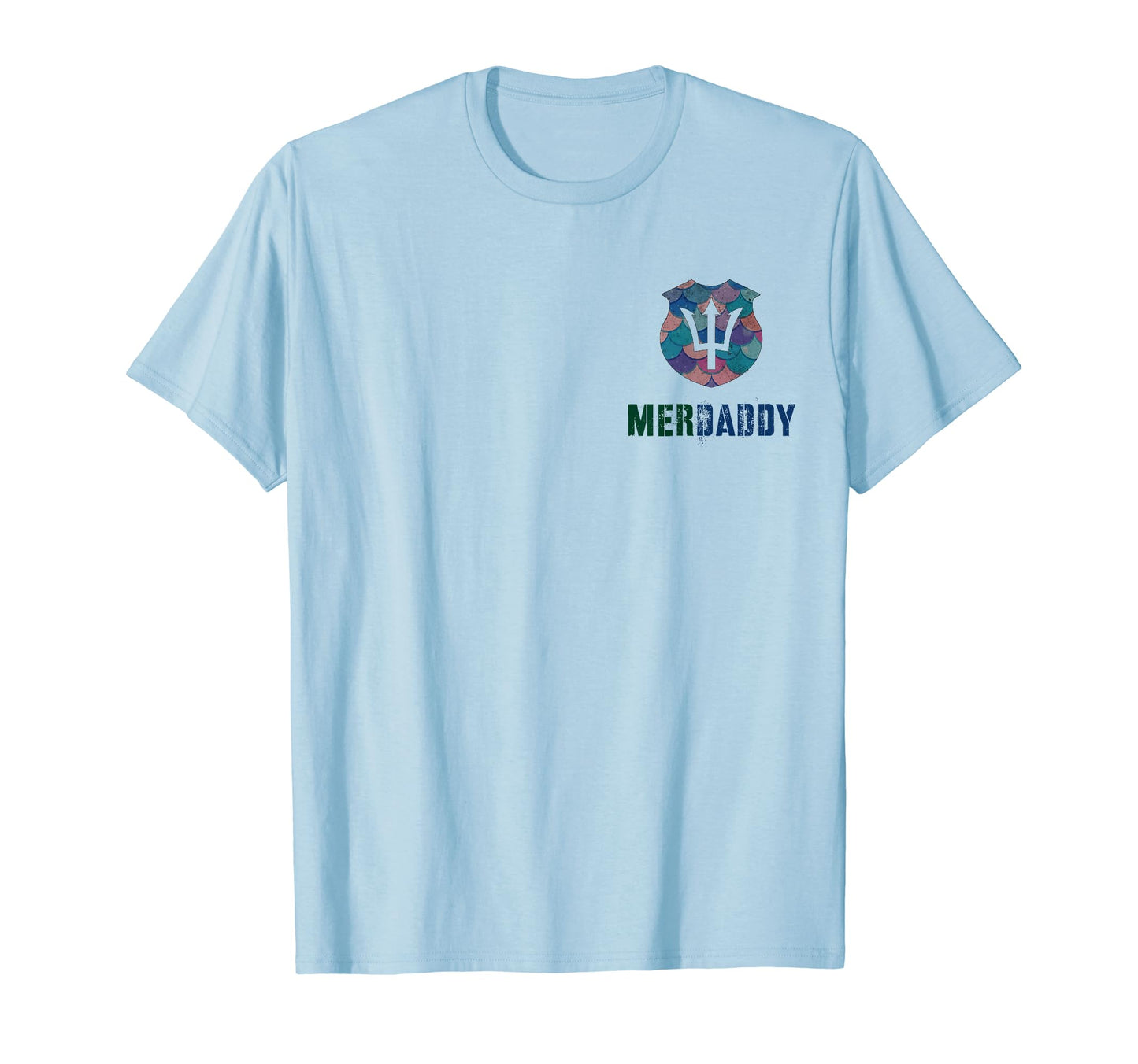 Mens Merdaddy Merdad Regular Mermaid T-Shirt - Graphic Print for Adults - T-Shirt, Sweatshirt, Hoodie