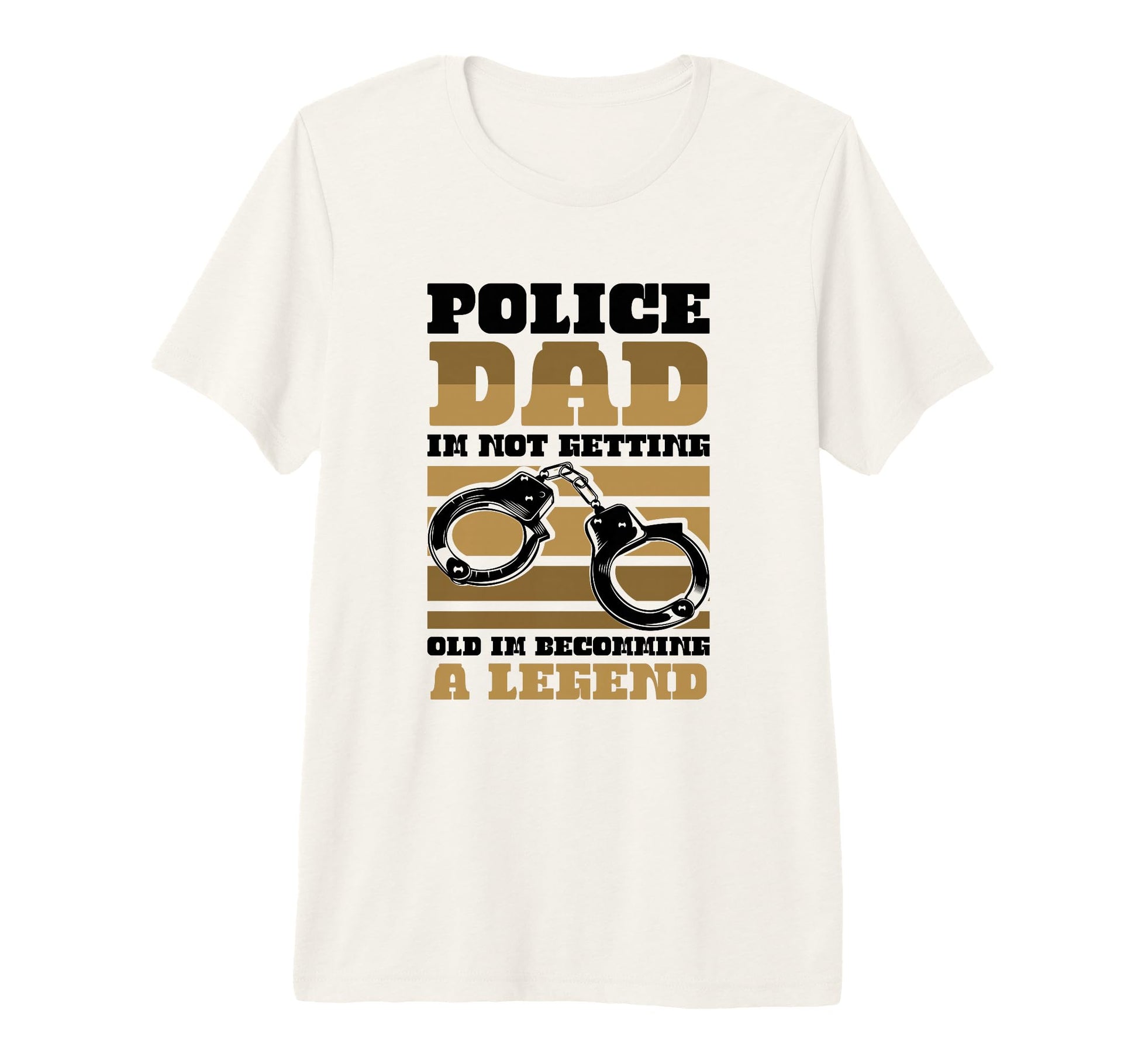 Mens Thin Blue Line Police Dad Im T-Shirt - Aesthetic Graphic for Adults - T-Shirt, Sweatshirt, Hoodie