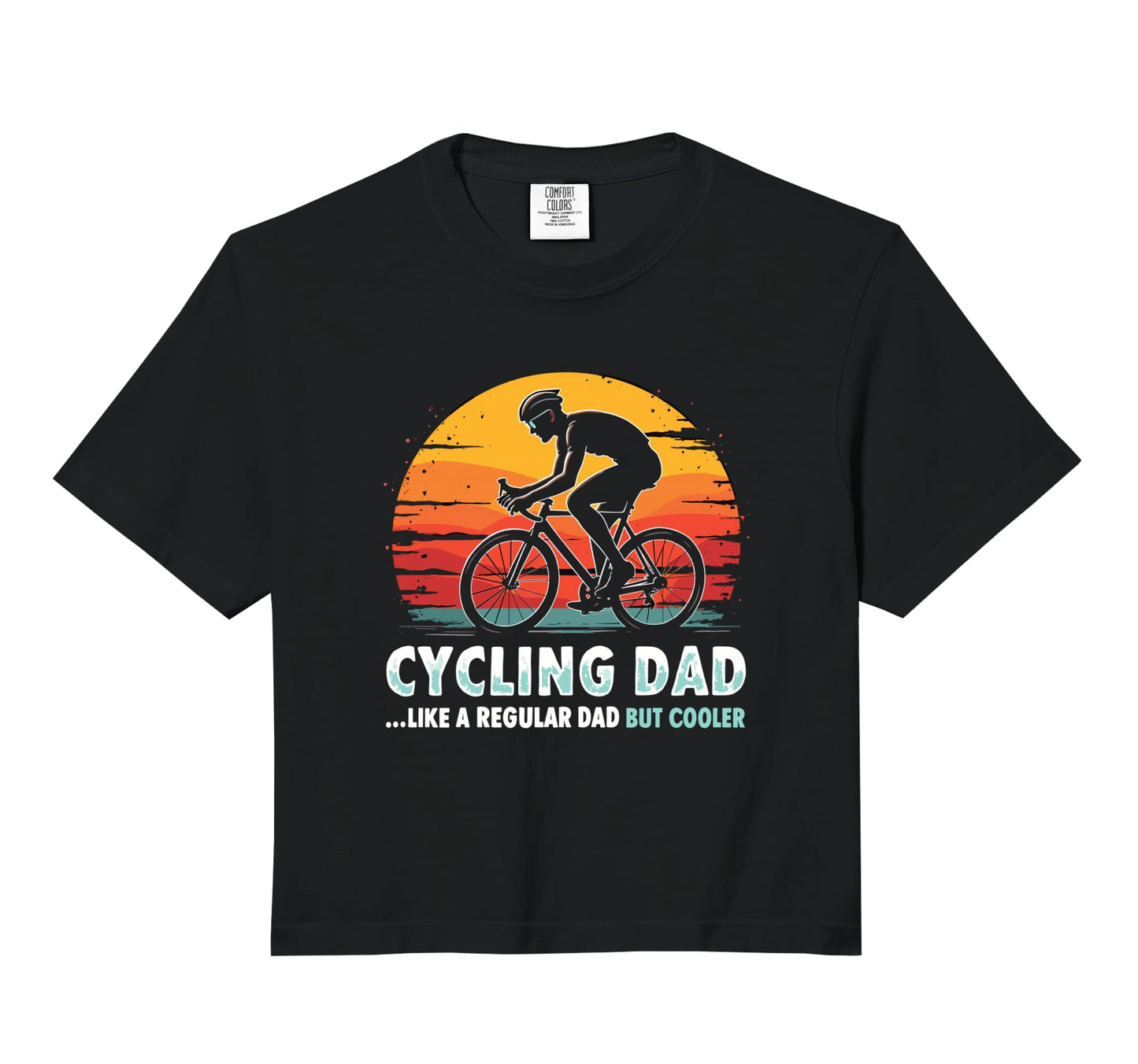 Cycling Dad Racing Bike Cycling Racing Hoodie - Minimalist Print Unisex - T-Shirt, Sweatshirt, Hoodie