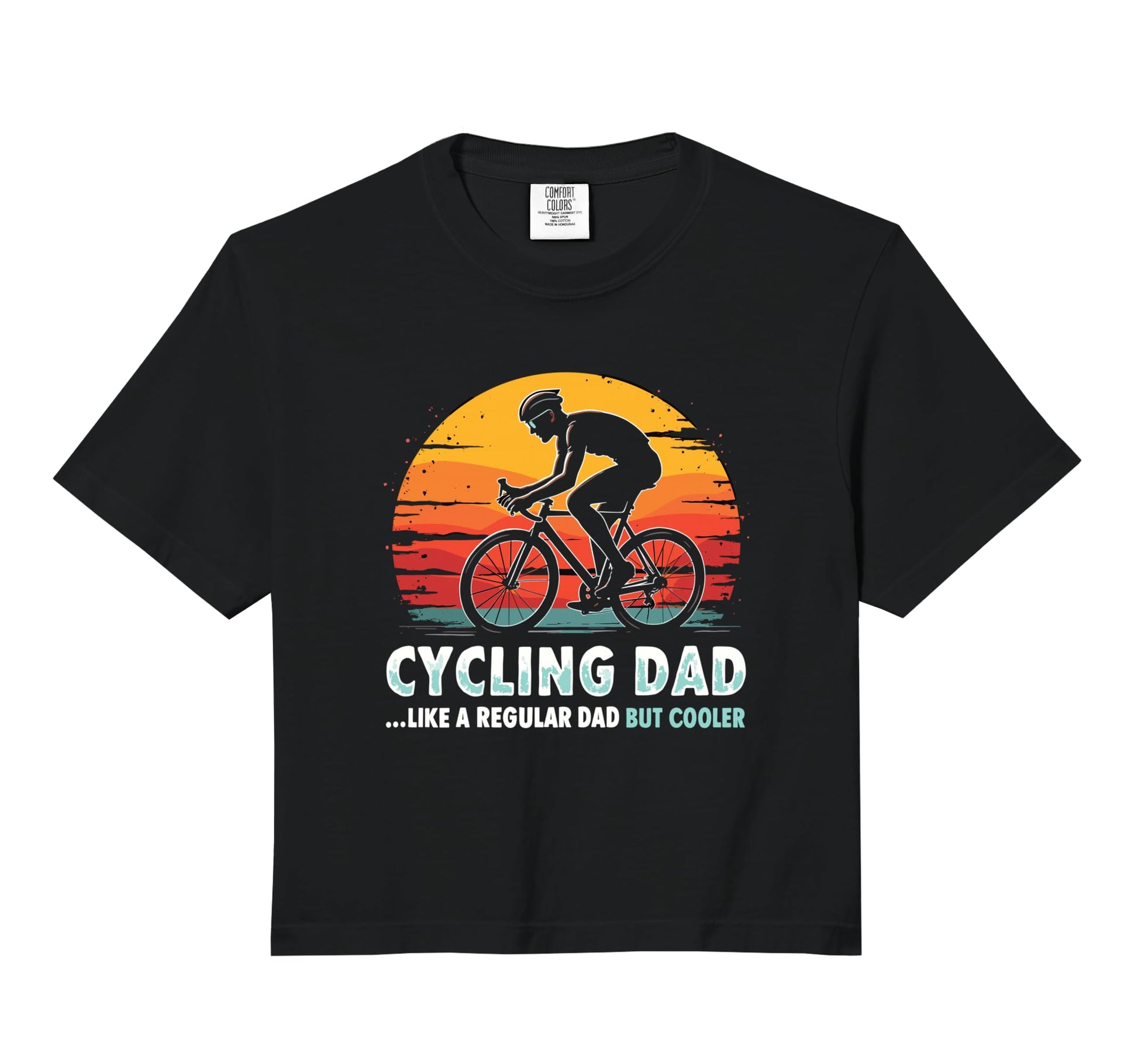 Cycling Dad Racing Bike Cycling Racing Hoodie - Minimalist Print Unisex - T-Shirt, Sweatshirt, Hoodie
