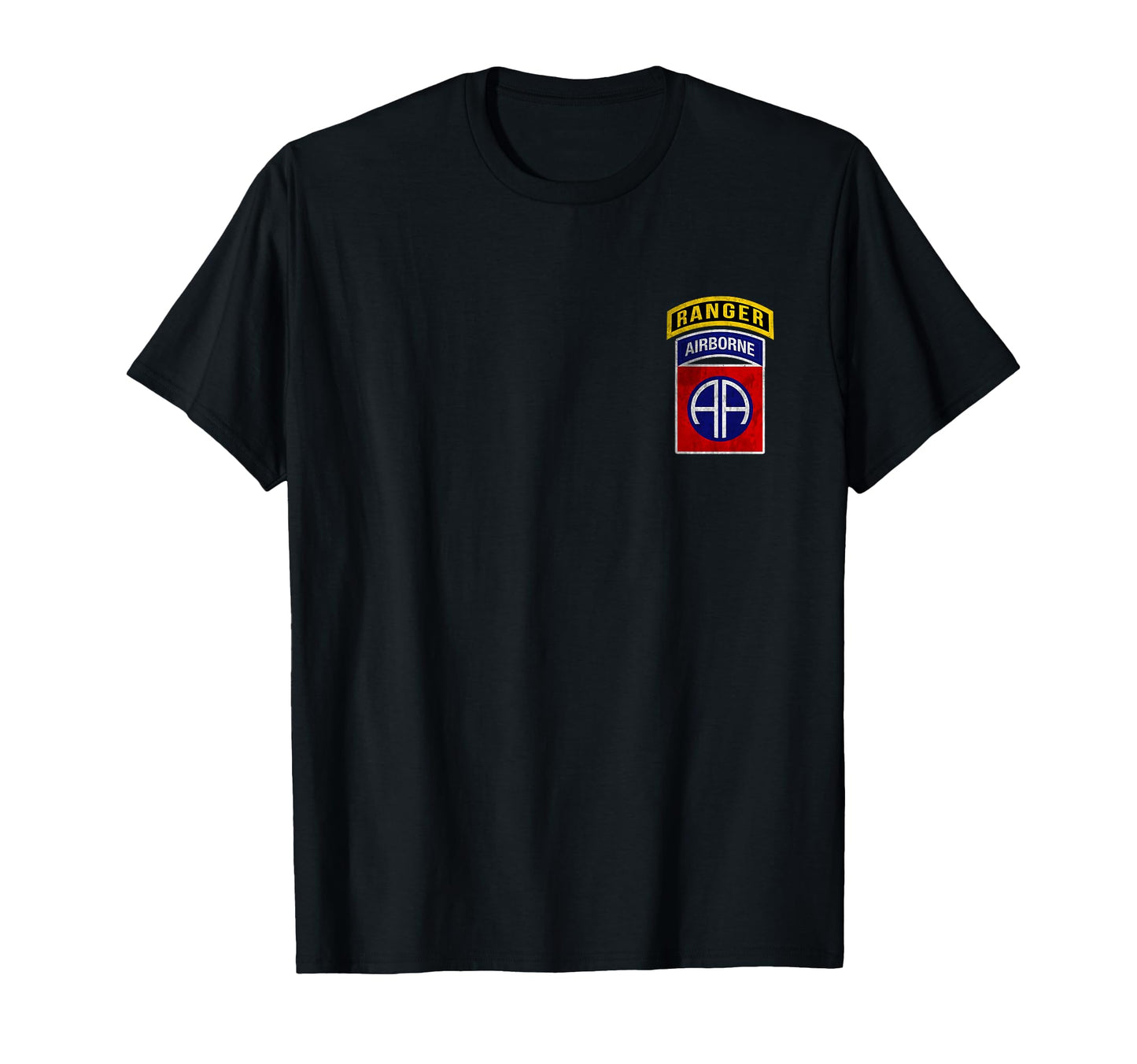 82Nd Airborne Division Ranger Tab T-Shirt - Aesthetic Graphic Men Women - T-Shirt, Sweatshirt, Hoodie