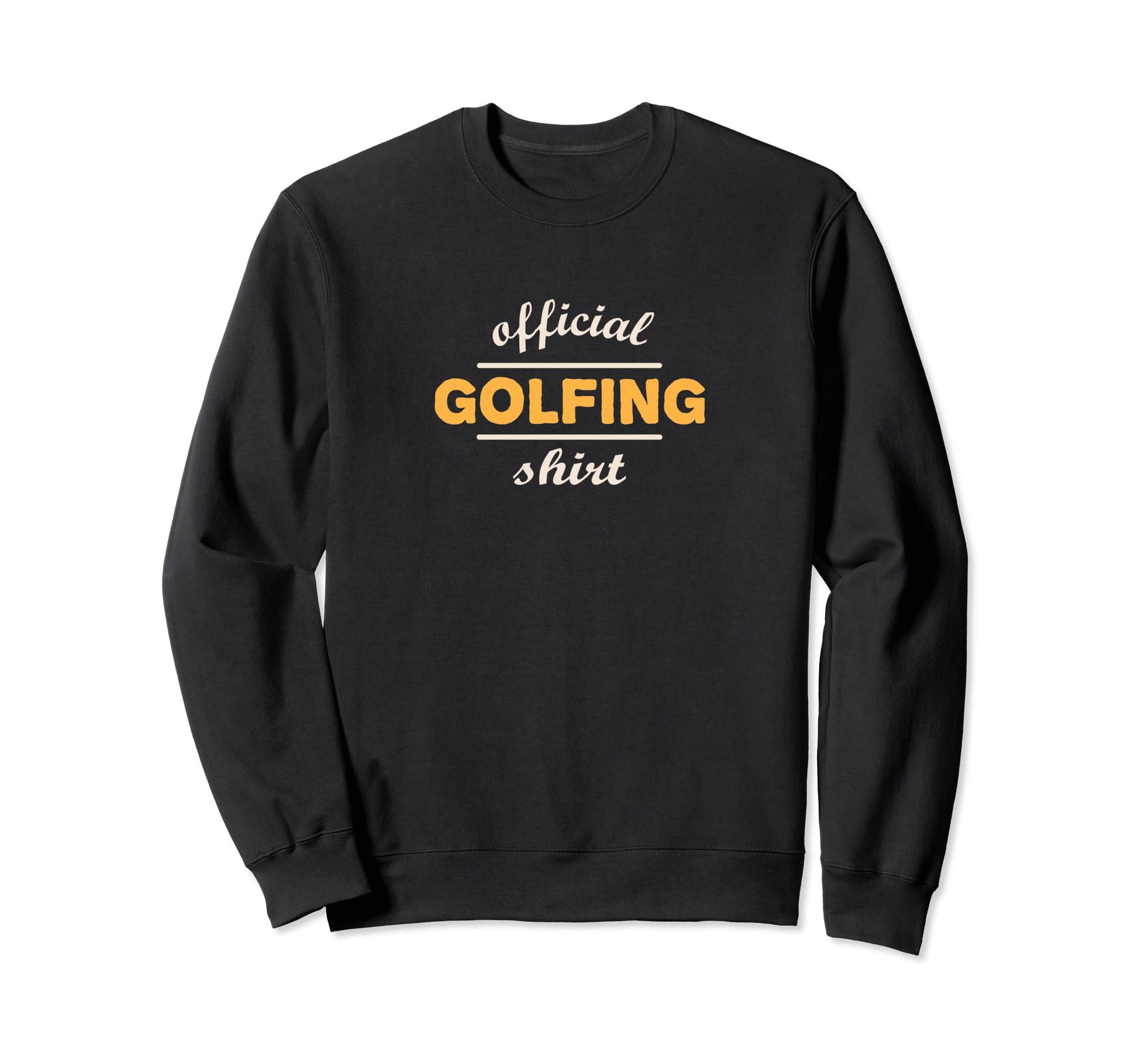 Golf Cart Golfer Costume Mens Golfing Sweatshirt - Aesthetic Graphic Unisex - T-Shirt, Sweatshirt, Hoodie