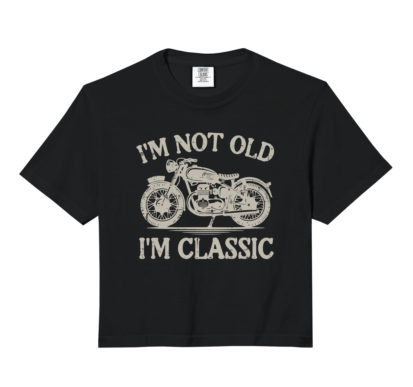 Motorcycle Not Old Im Biker Grandpa Dad Sweatshirt - Graphic Print Unisex - T-Shirt, Sweatshirt, Hoodie