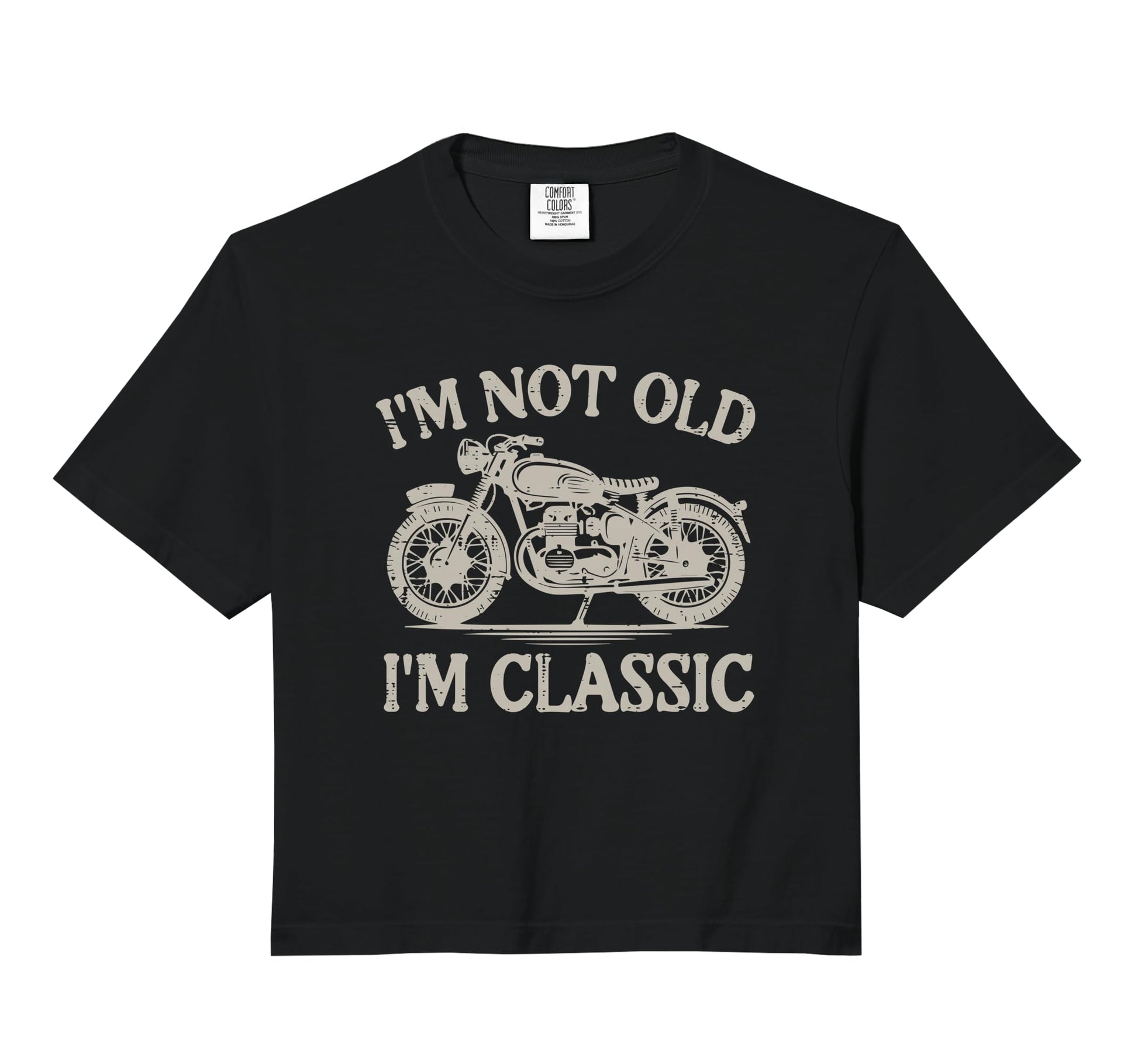 Motorcycle Not Old Im Biker Grandpa Dad Sweatshirt - Graphic Print Unisex - T-Shirt, Sweatshirt, Hoodie