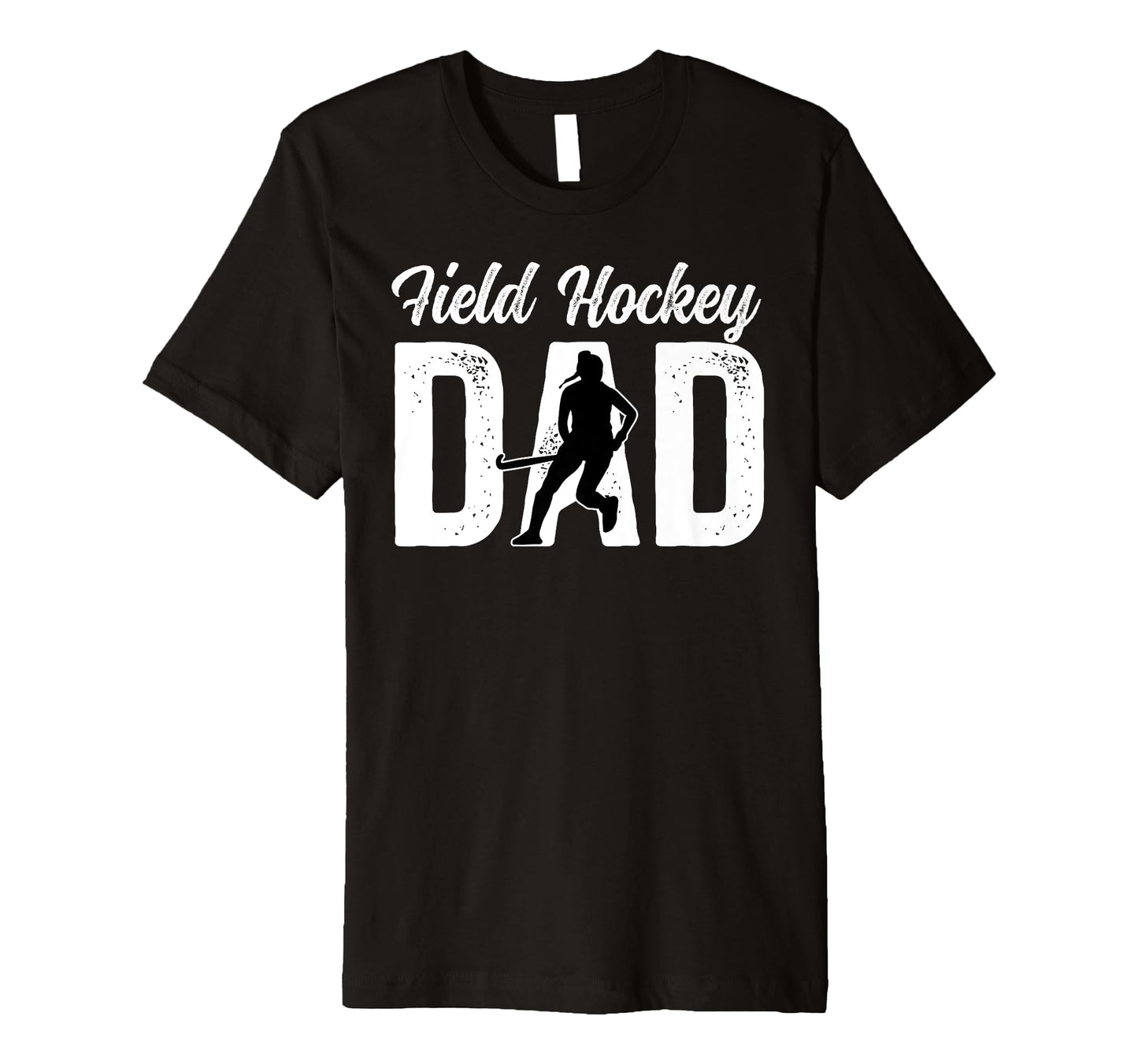 Mens Field Hockey Dad Field Hockey T-Shirt - Minimalist Print Unisex - T-Shirt, Sweatshirt, Hoodie