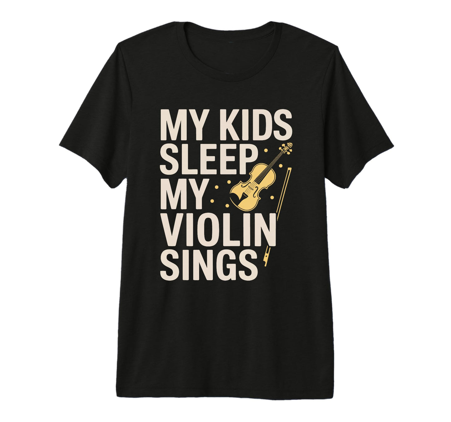 Violin Dad Violinist Orchestra T-Shirt - Minimalist Print Men Women - T-Shirt, Sweatshirt, Hoodie