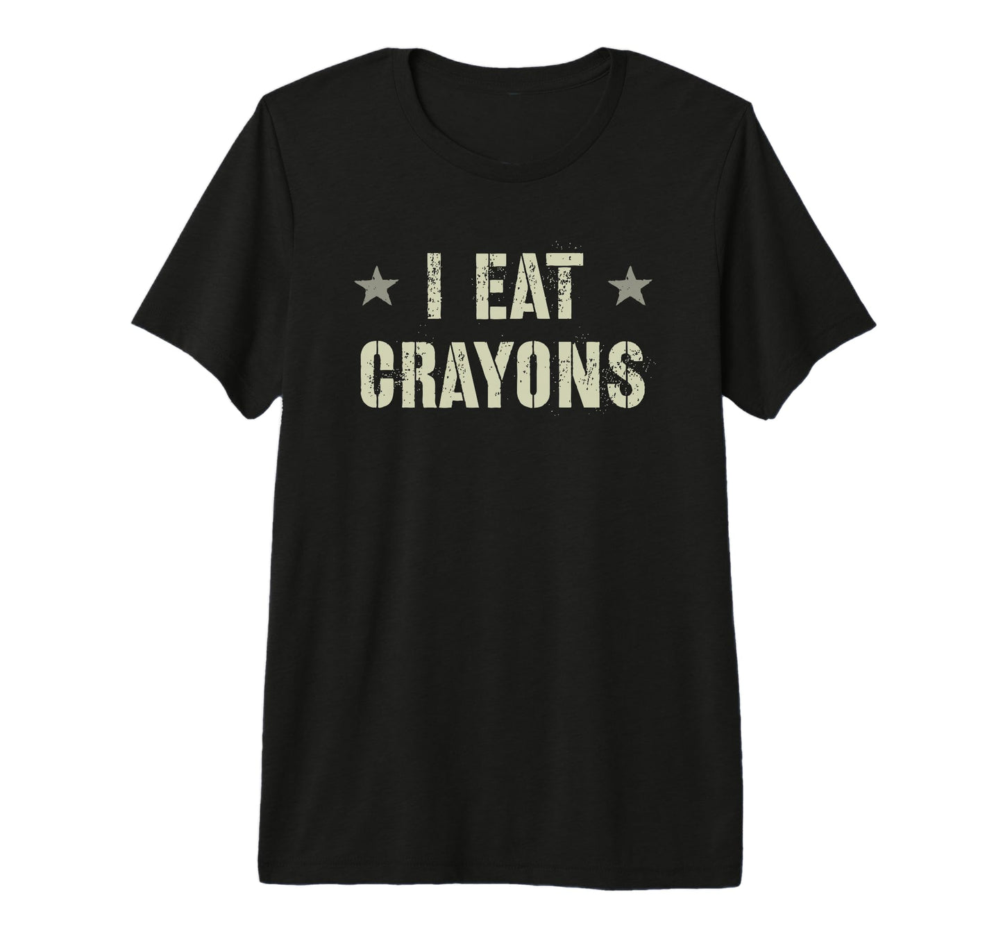 Sarcastic I Eat Crayons Proud Dad T-Shirt - Minimalist Print Unisex - T-Shirt, Sweatshirt, Hoodie