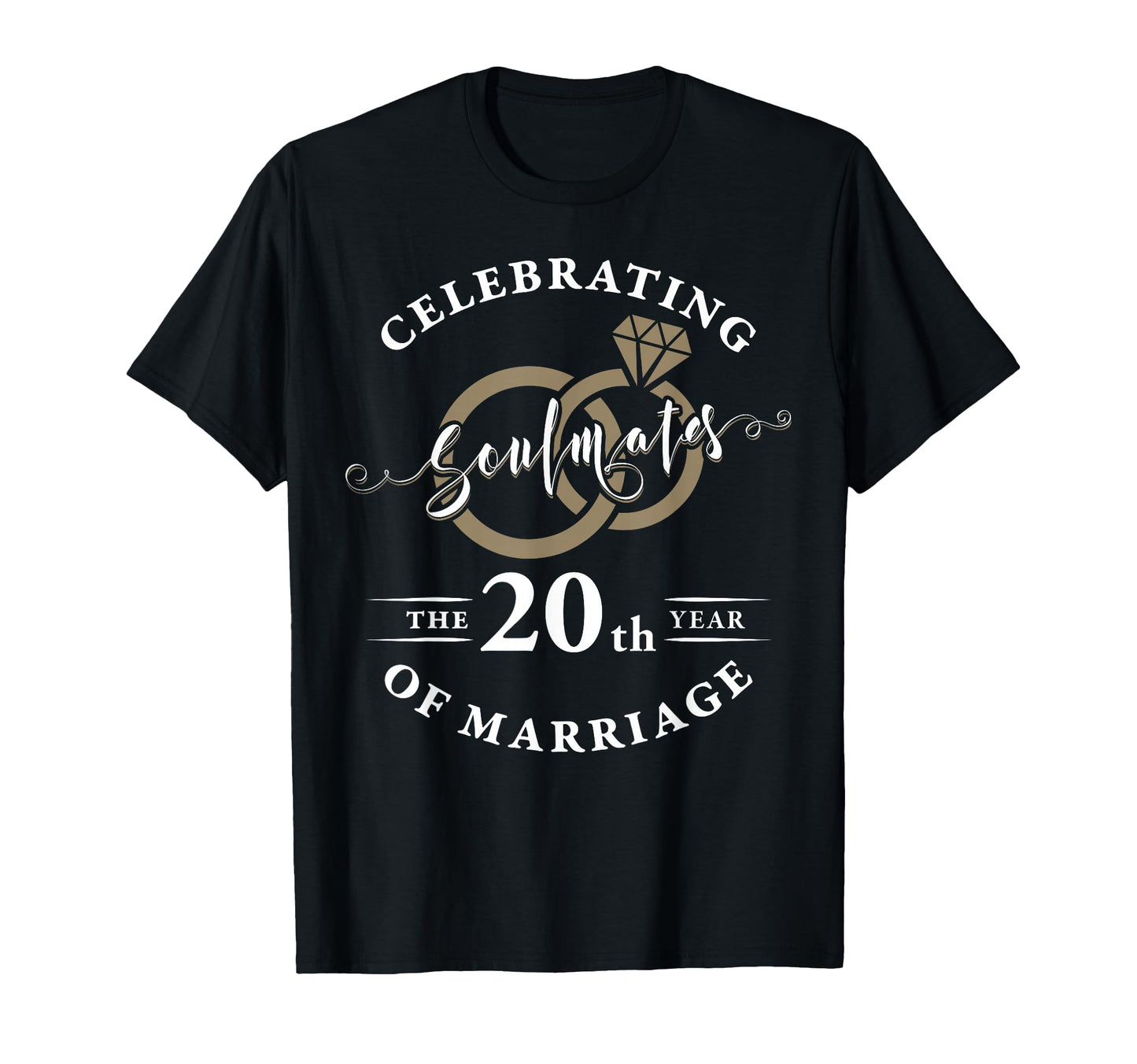 20Th Wedding Anniversary Husband Wife T-Shirt - Aesthetic Graphic Unisex - T-Shirt, Sweatshirt, Hoodie