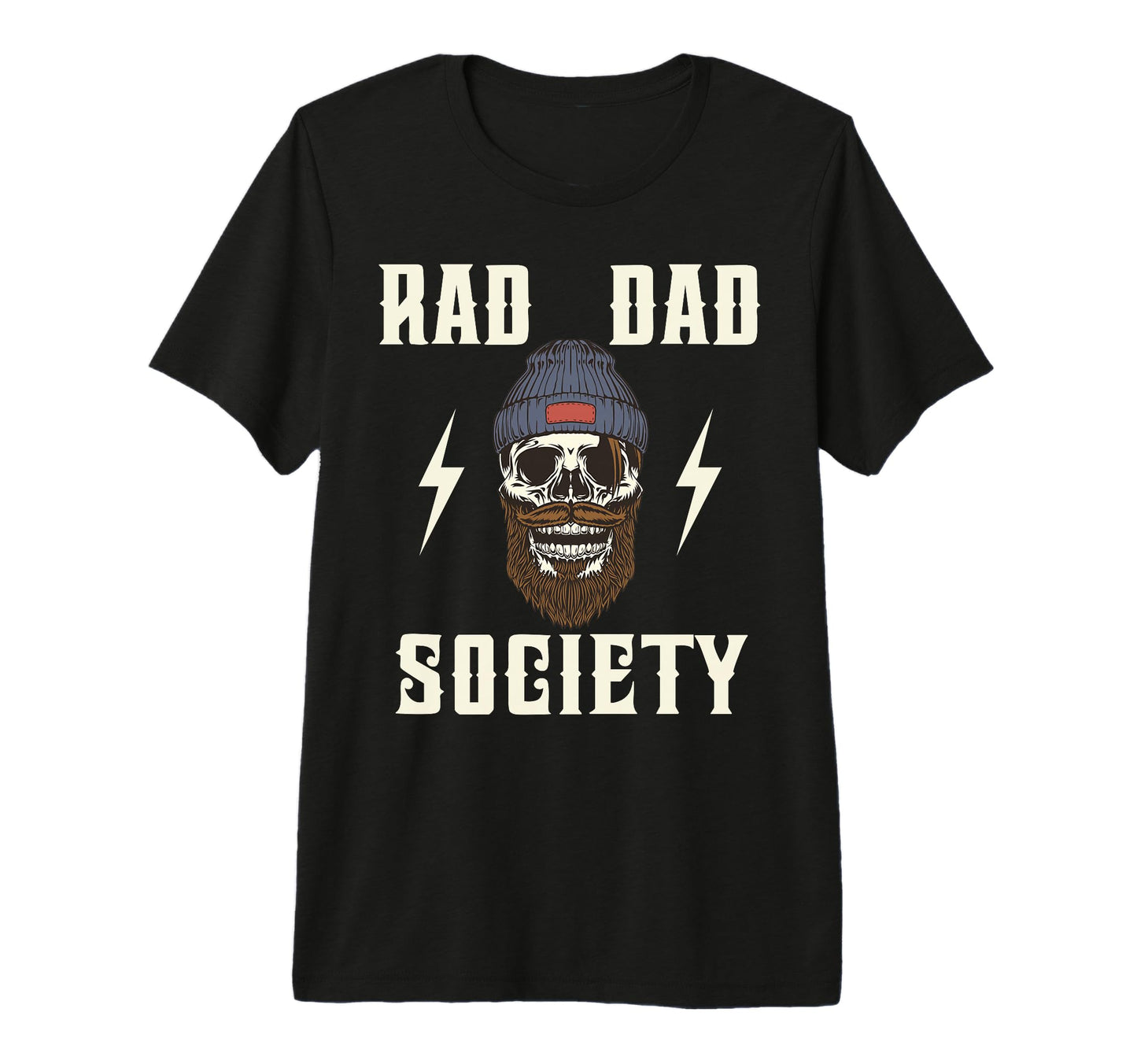 Rad Dad Society Fathers Day Husband T-Shirt - Aesthetic Graphic Unisex - T-Shirt, Sweatshirt, Hoodie