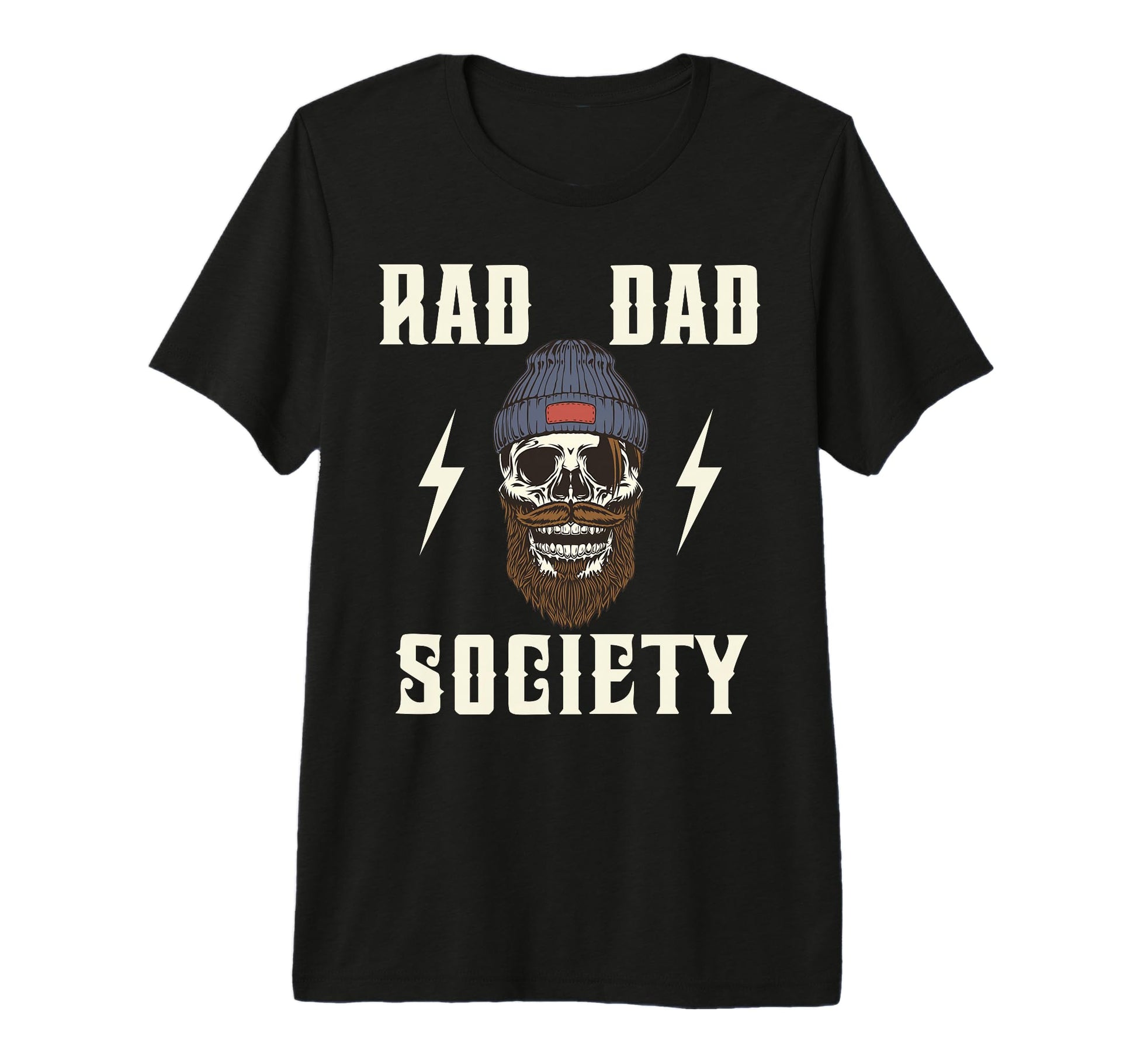 Rad Dad Society Fathers Day Husband T-Shirt - Aesthetic Graphic Unisex - T-Shirt, Sweatshirt, Hoodie