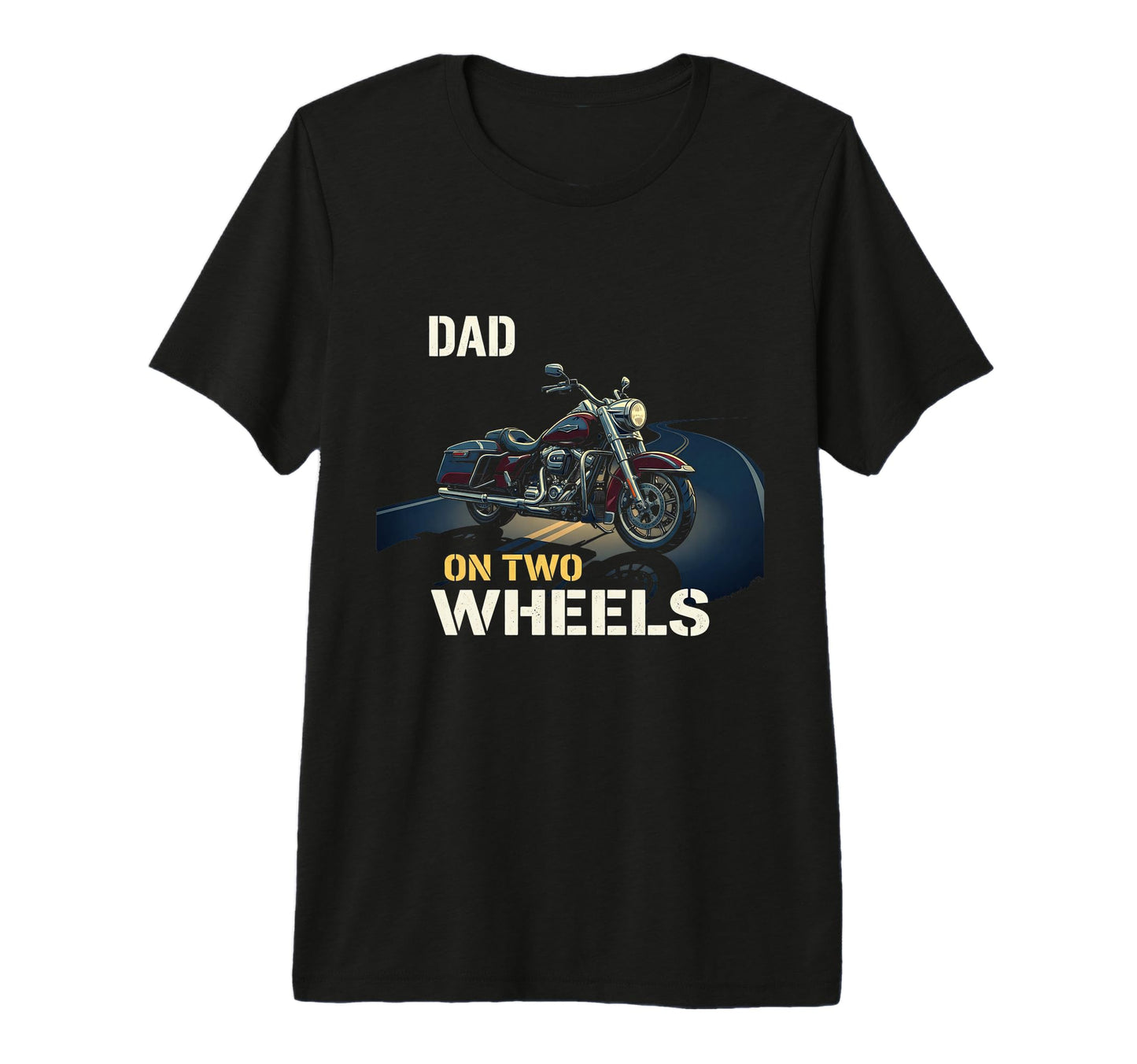 Mens Motorcycle Papa Rider Biker T-Shirt - Casual Everyday Wear Men Women - T-Shirt, Sweatshirt, Hoodie