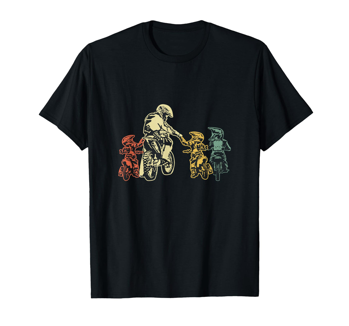 Motocross Dirt Bike Biker Dad Sons T-Shirt - Unique Graphic Men Women - T-Shirt, Sweatshirt, Hoodie