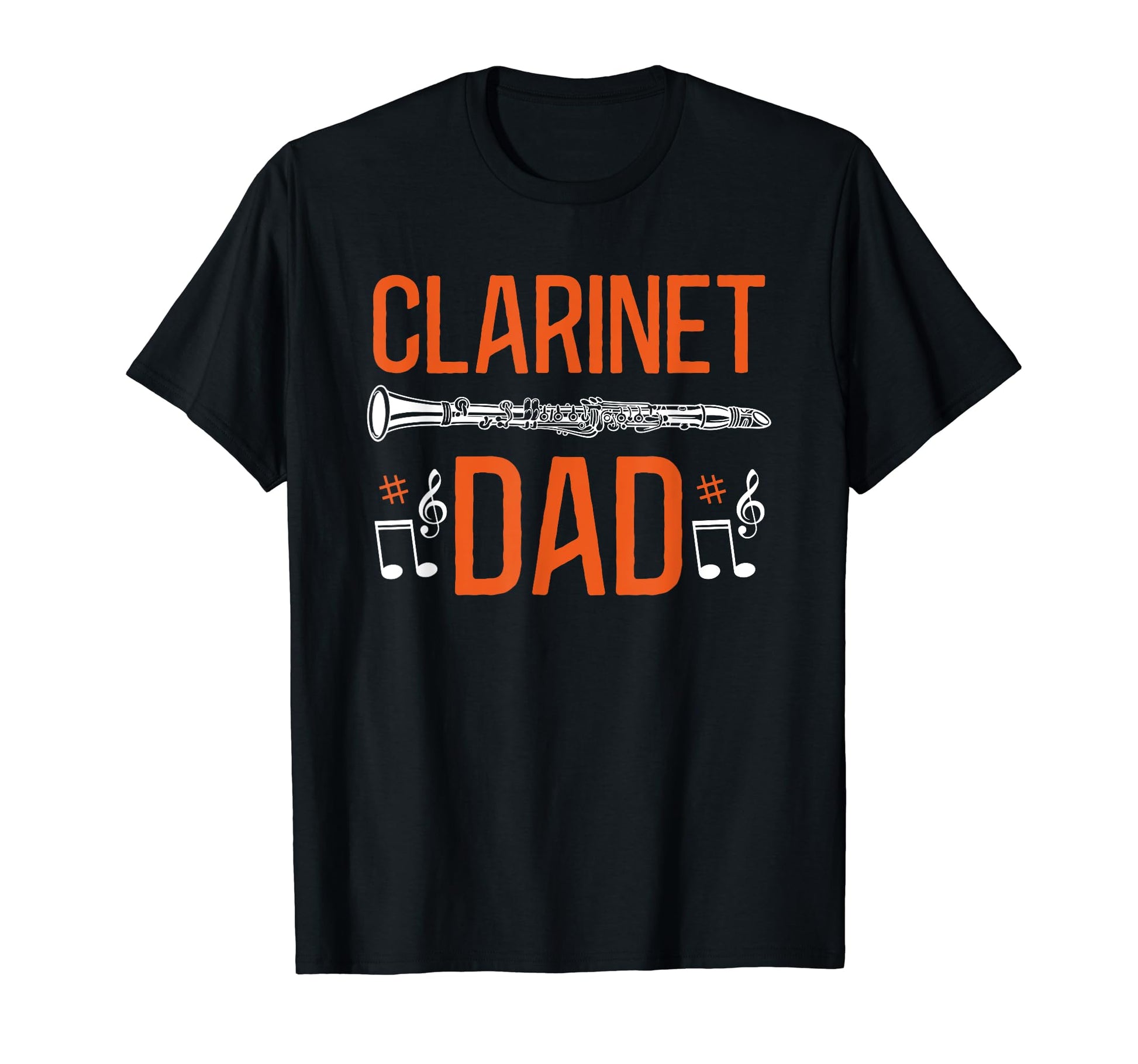 Funny Clarinetist Clarinet Dad Fathers T-Shirt - Graphic Print Men Women - T-Shirt, Sweatshirt, Hoodie