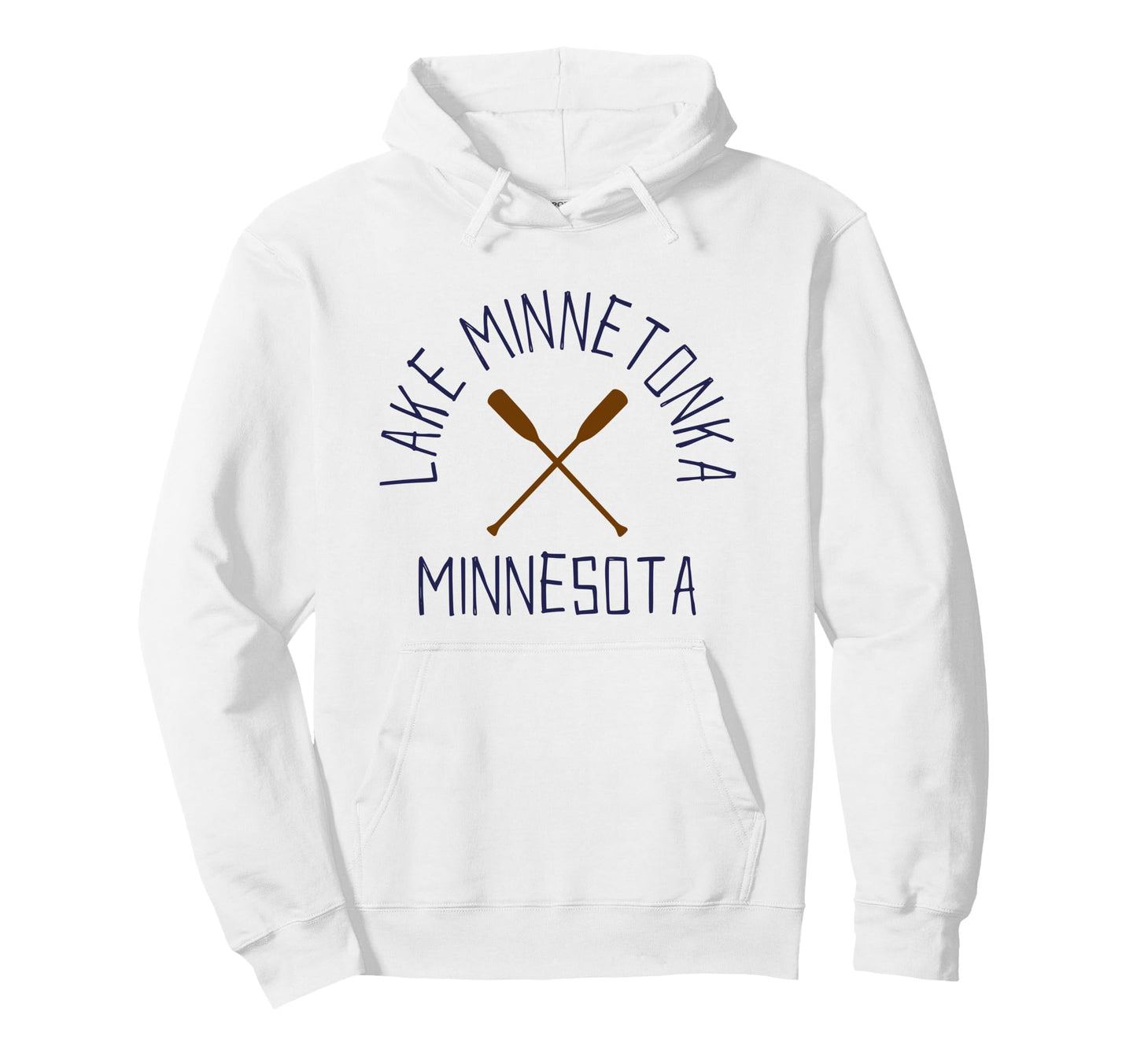 Lake Minnetonka Minnesota Outdoors Hoodie - Streetwear Style Unisex - T-Shirt, Sweatshirt, Hoodie