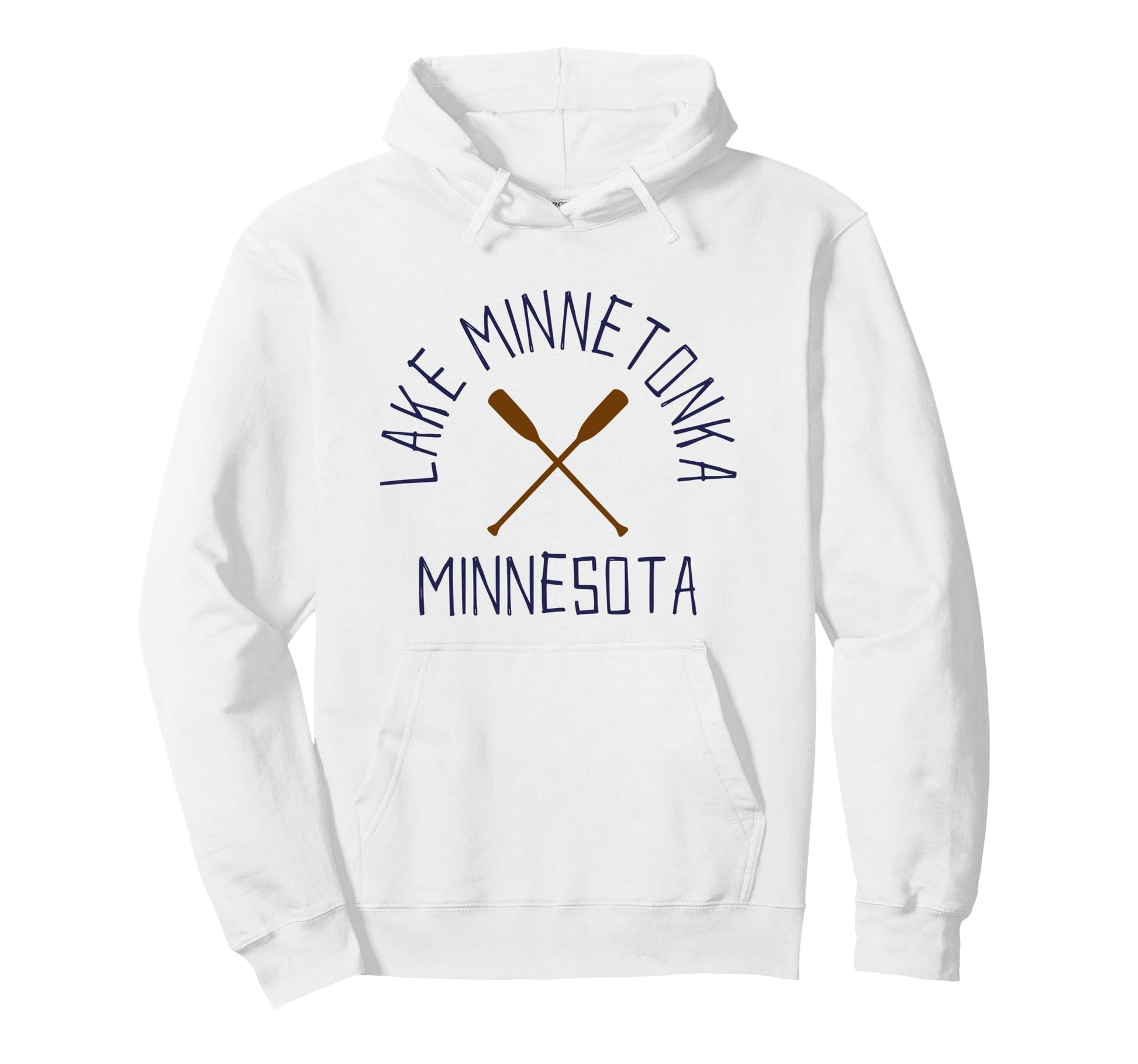 Lake Minnetonka Minnesota Outdoors Hoodie - Streetwear Style Unisex - T-Shirt, Sweatshirt, Hoodie