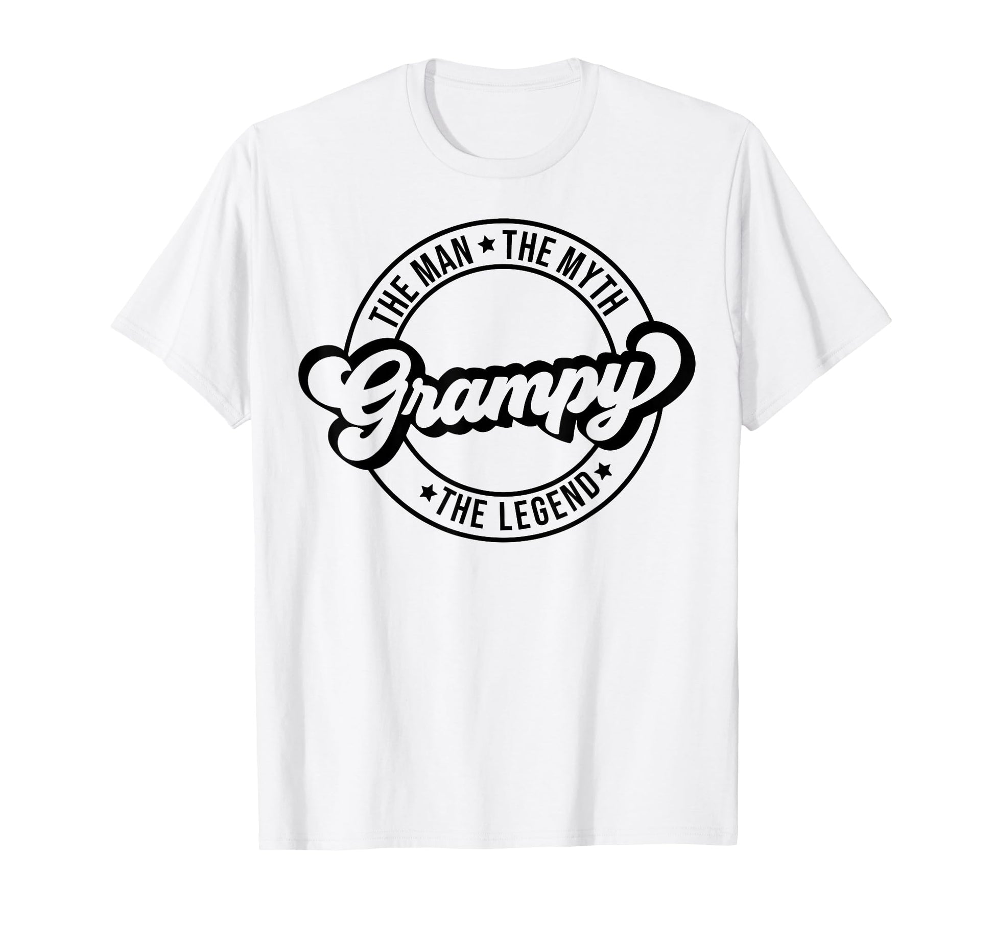 Myth Grampy Legend Father Dad Dada T-Shirt - Trendy Graphic Unisex - T-Shirt, Sweatshirt, Hoodie