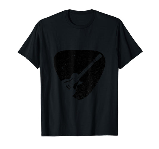 Acoustic Guitar Pick Music T-Shirt - Casual Everyday Wear for Adults - T-Shirt, Sweatshirt, Hoodie