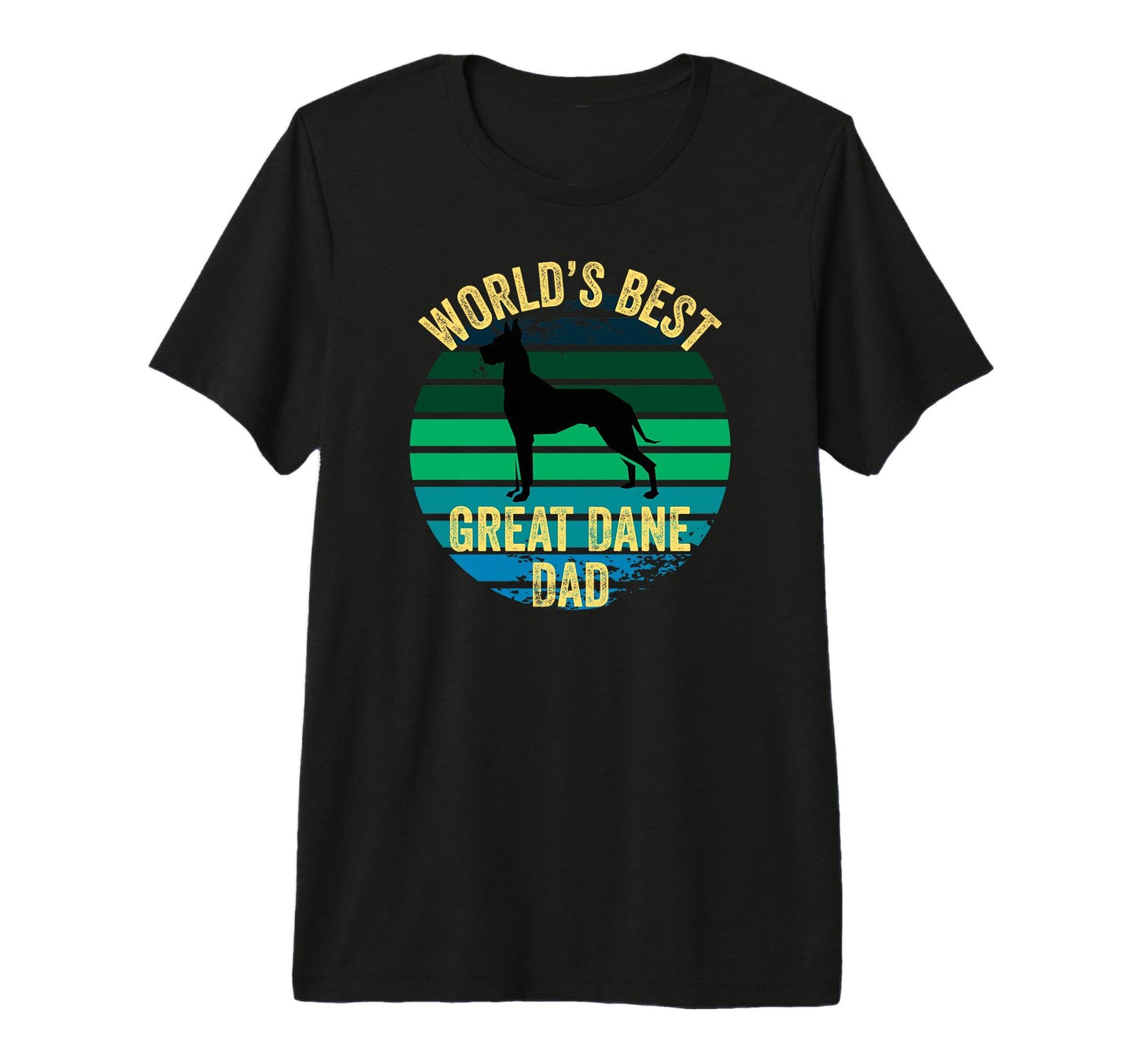 Worlds Best Great Dane Dad Funny T-Shirt - Streetwear Style Men Women - T-Shirt, Sweatshirt, Hoodie