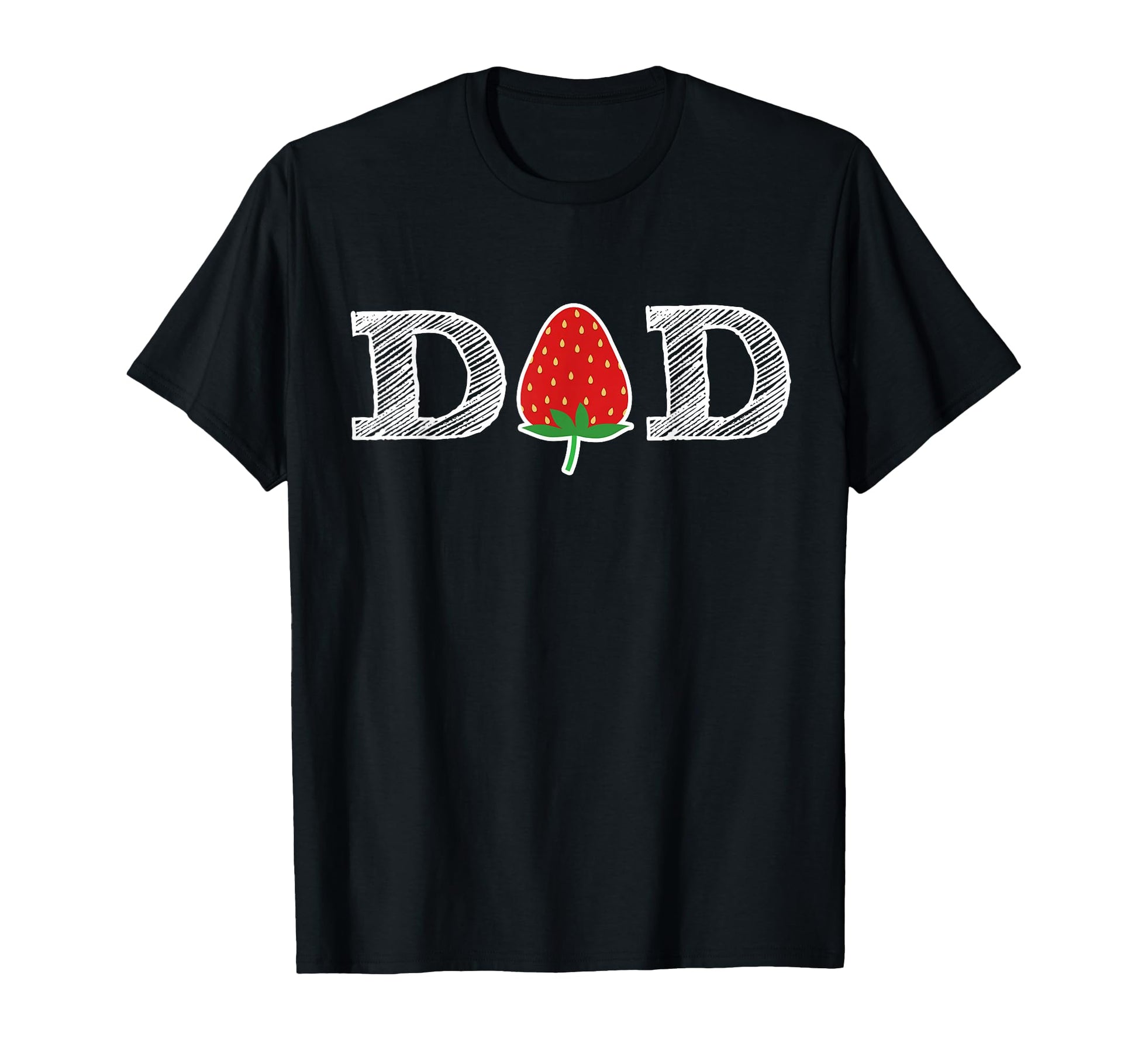 Funny Strawberry Dad Berry Peppers T-Shirt - Trendy Graphic for Adults - T-Shirt, Sweatshirt, Hoodie