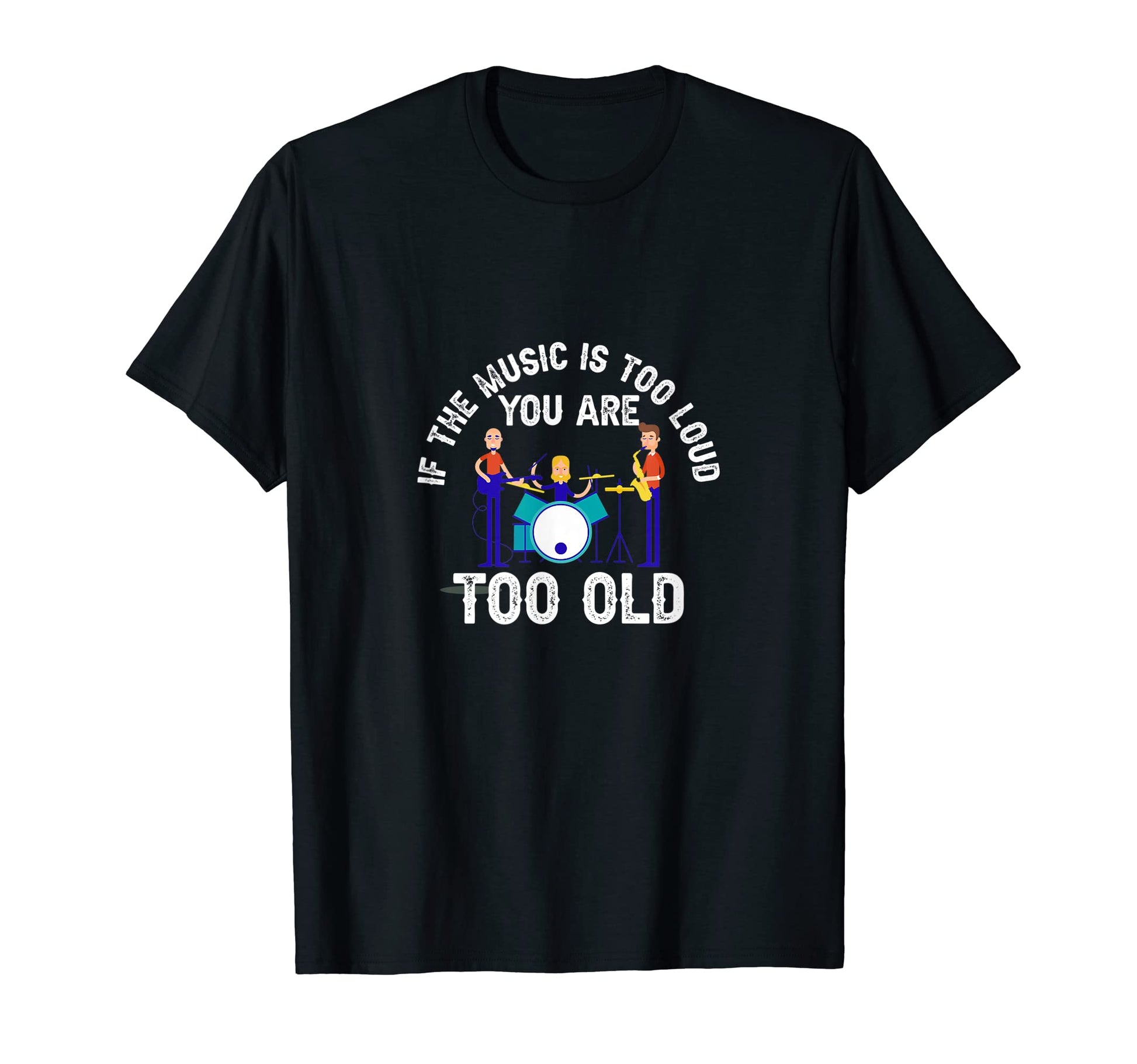 Music Lover Musician Musical Instrument T-Shirt - Minimalist Print Unisex - T-Shirt, Sweatshirt, Hoodie