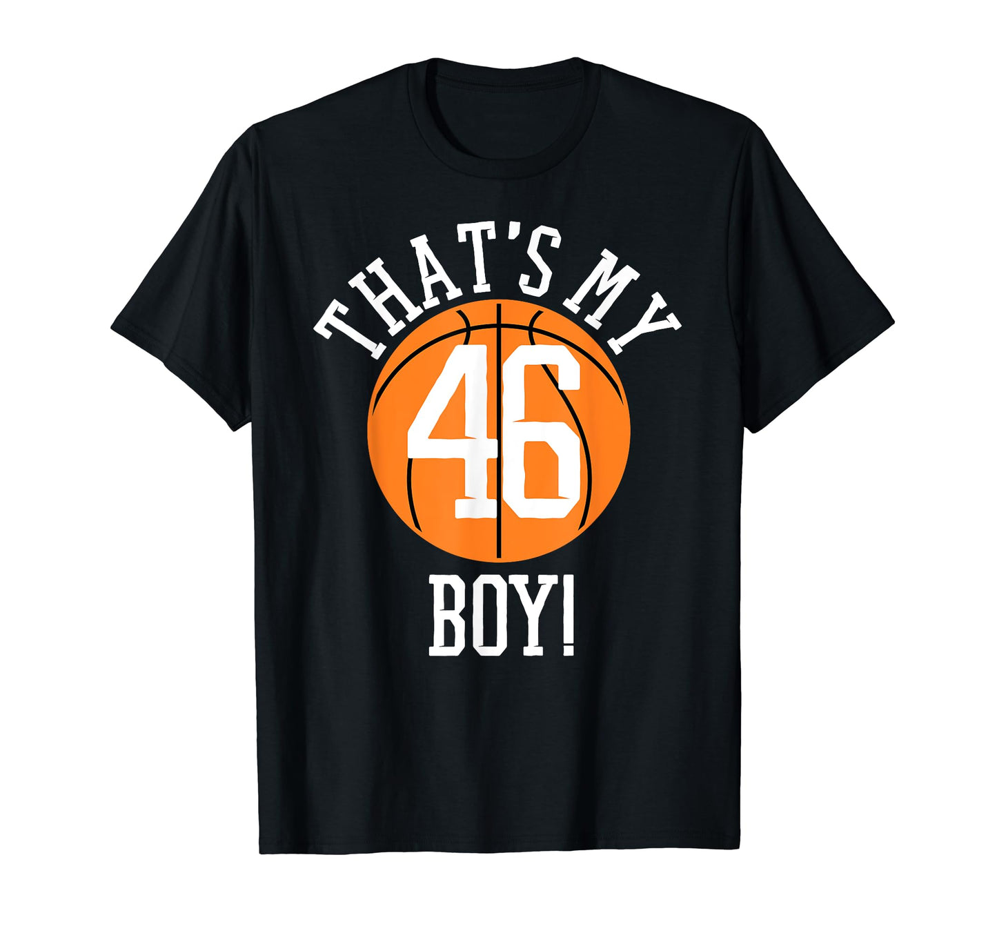 My 46 Basketball Number 46 Jersey T-Shirt - Unique Graphic for Adults - T-Shirt, Sweatshirt, Hoodie