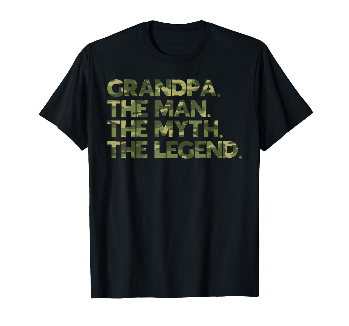 Grandpa Myth Legend Fathers Day T-Shirt - Fun Novelty Design for Adults - T-Shirt, Sweatshirt, Hoodie
