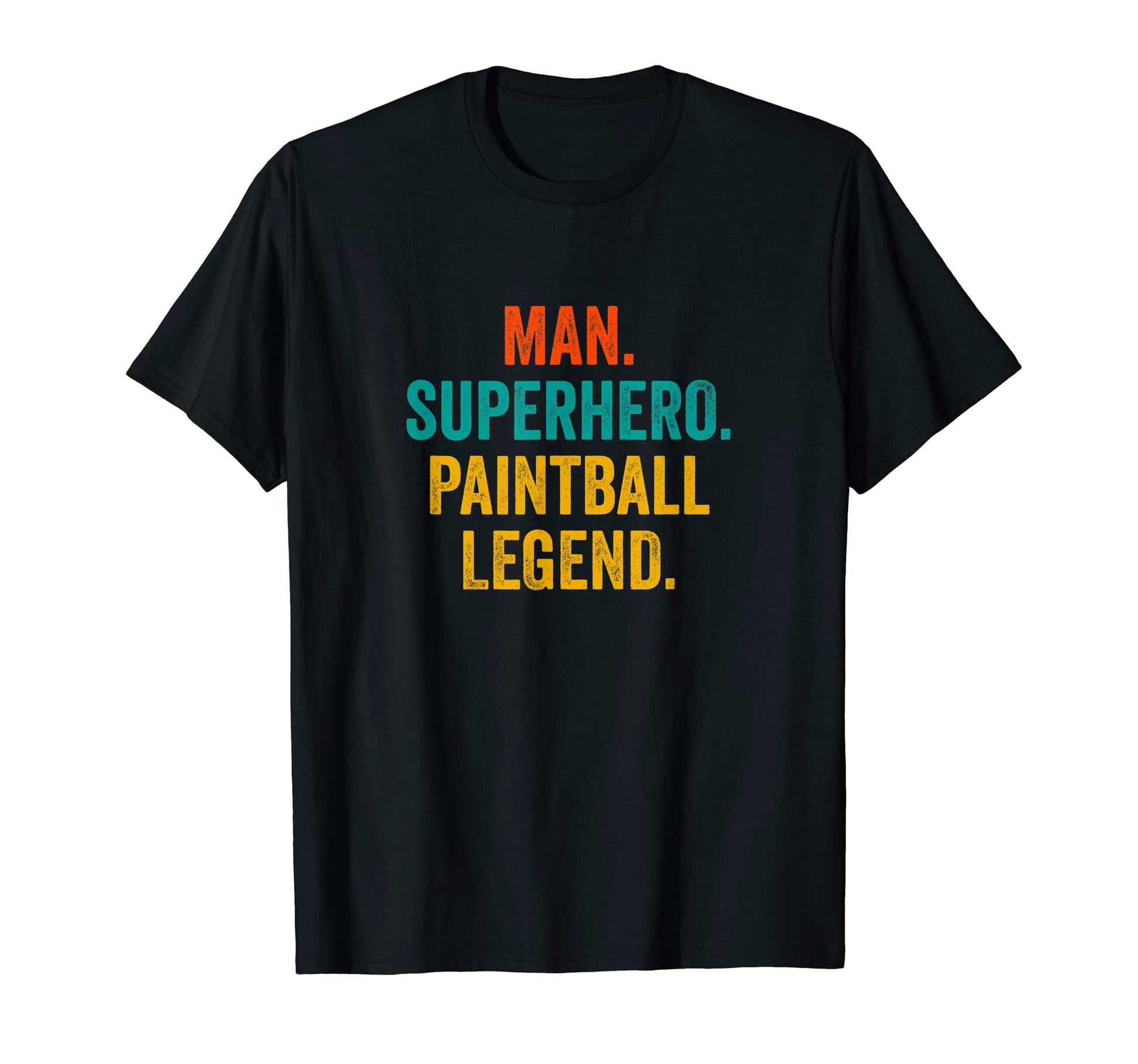 Superhero Paintball Legend Funny T-Shirt - Minimalist Print for Adults - T-Shirt, Sweatshirt, Hoodie