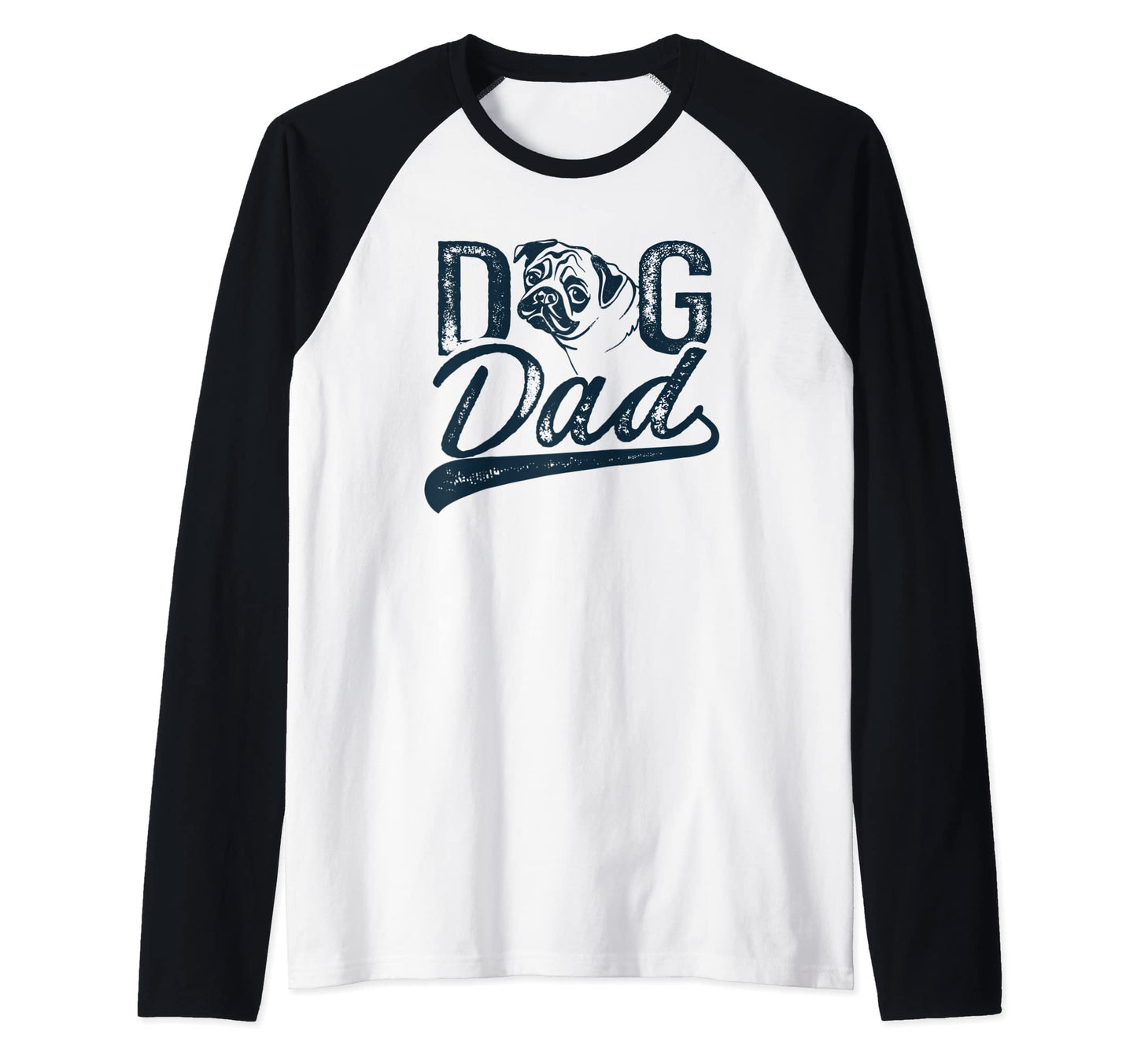 Pug Dad Dog Fathers Day Gifts Sweatshirt - Custom Art Print Unisex - T-Shirt, Sweatshirt, Hoodie