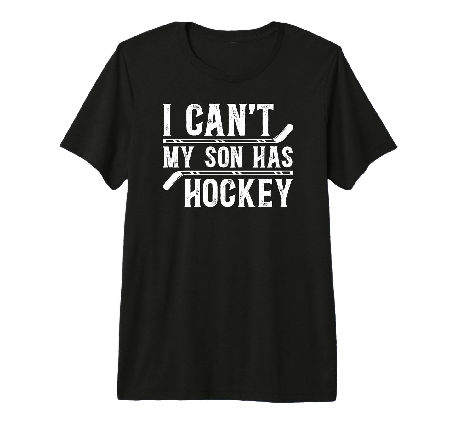 Mens My Son Has Hockey Dad Hockey Player T-Shirt - Graphic Print Unisex - T-Shirt, Sweatshirt, Hoodie