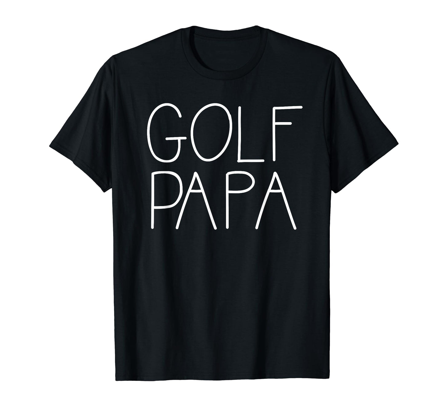Golf Papa Golfing Fathers Day Gift T-Shirt - Unique Graphic for Adults - T-Shirt, Sweatshirt, Hoodie