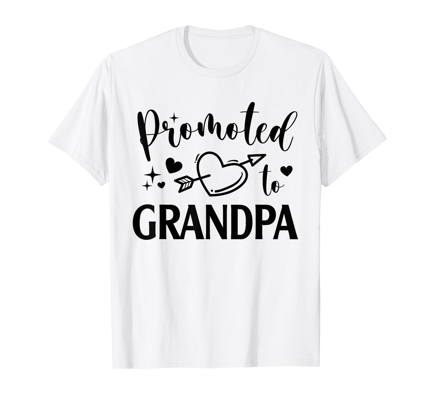 Promoted To Grandpa Gender Reveal T-Shirt - Aesthetic Graphic Men Women - T-Shirt, Sweatshirt, Hoodie
