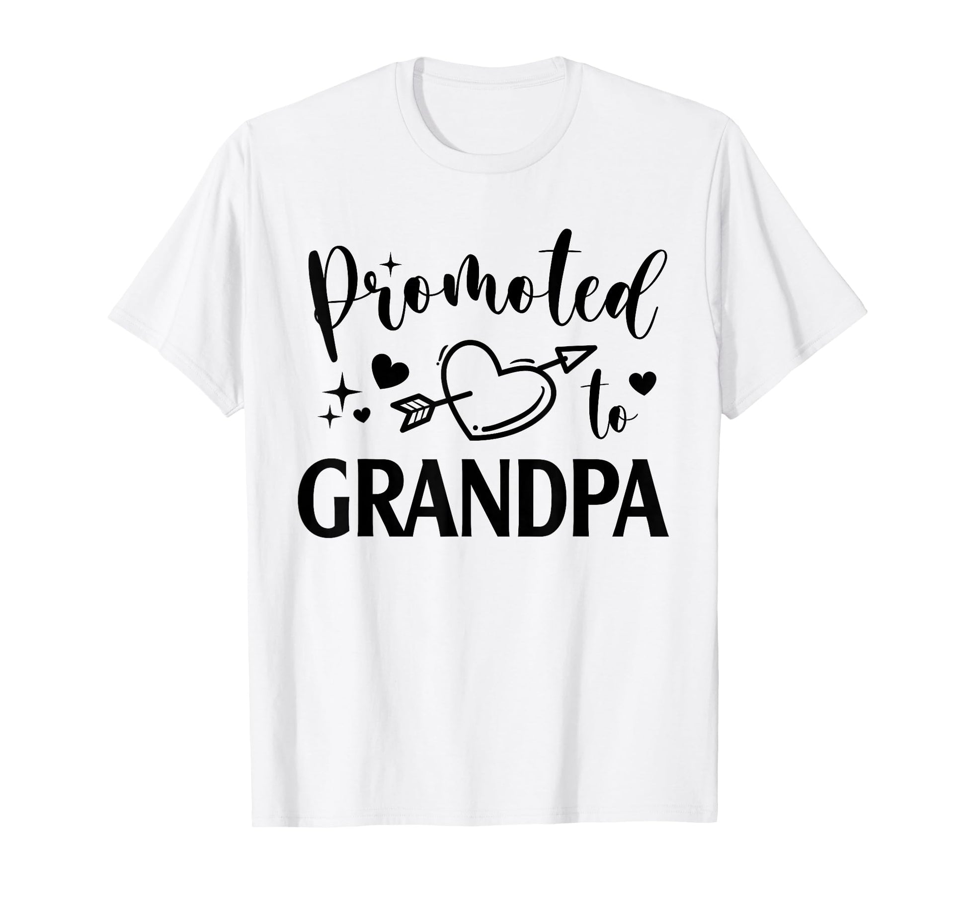Promoted To Grandpa Gender Reveal T-Shirt - Aesthetic Graphic Men Women - T-Shirt, Sweatshirt, Hoodie